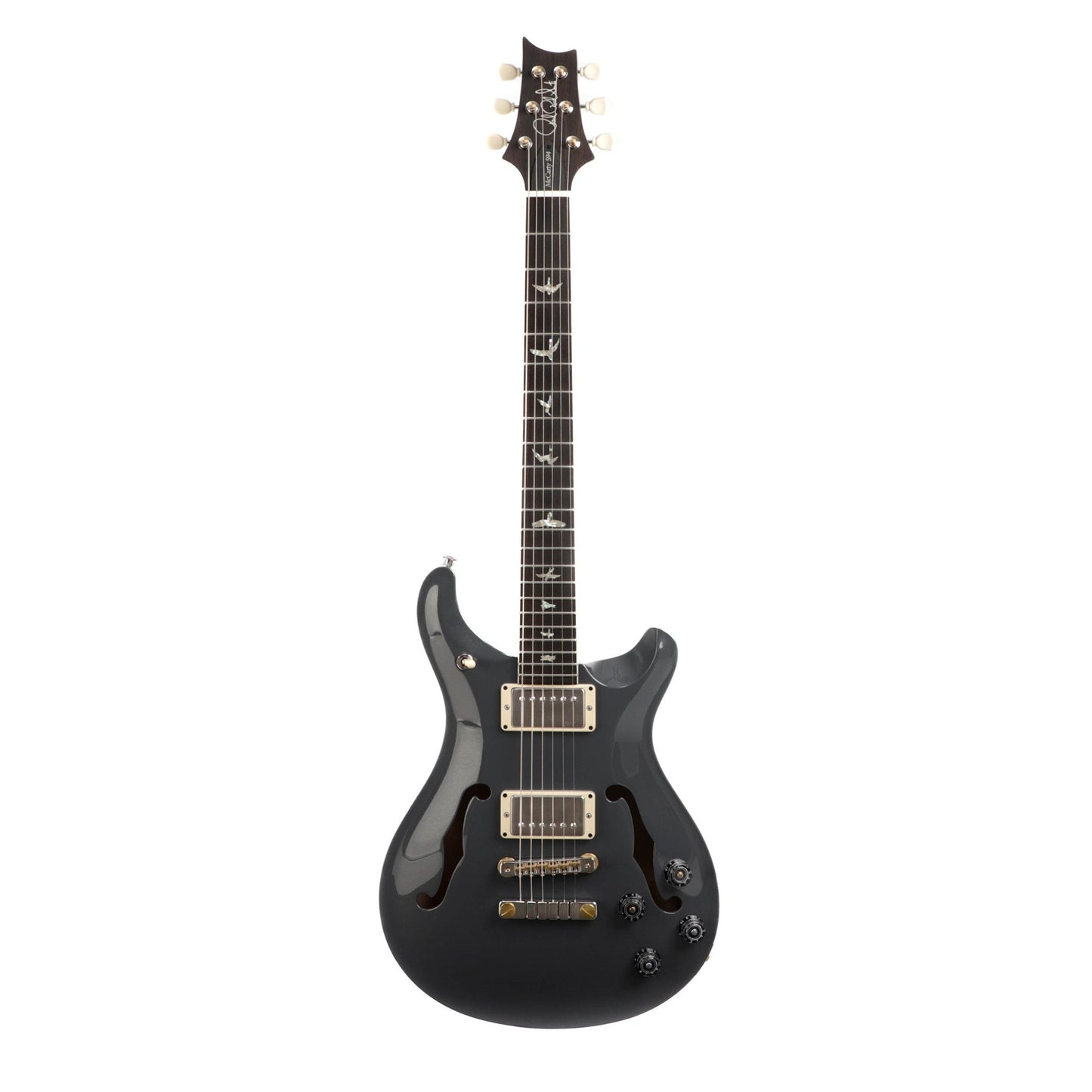 PRS McCarty 594 Hollowbody II Electric Guitar - Silver Metallic Custom Color