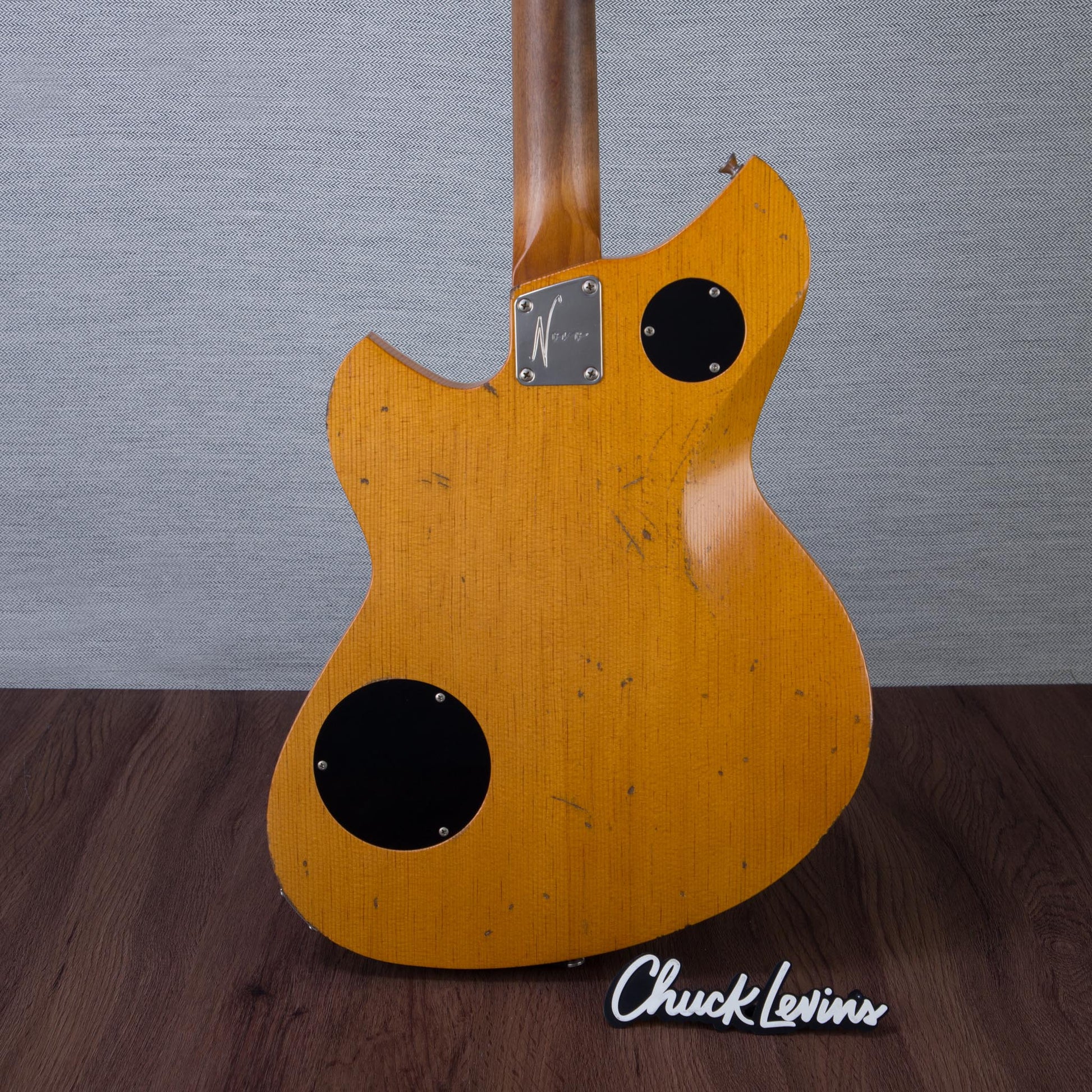 Novo Guitars Dealer Limited Edition Chambered Serus H2 Electric Guitar - Amber - #26221