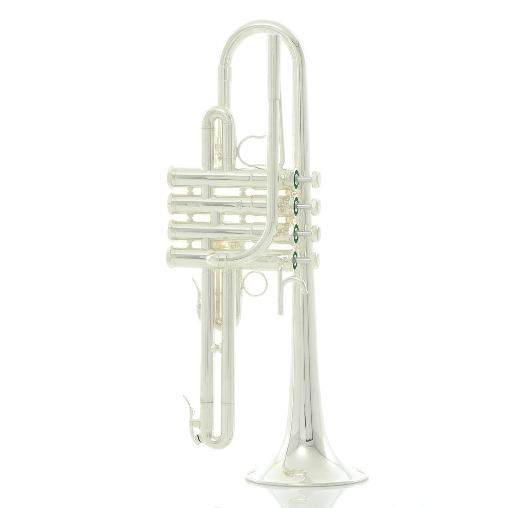 Schilke E3L-4 Yellow Brass Tuning Bell Eb Trumpet - Silver Plated