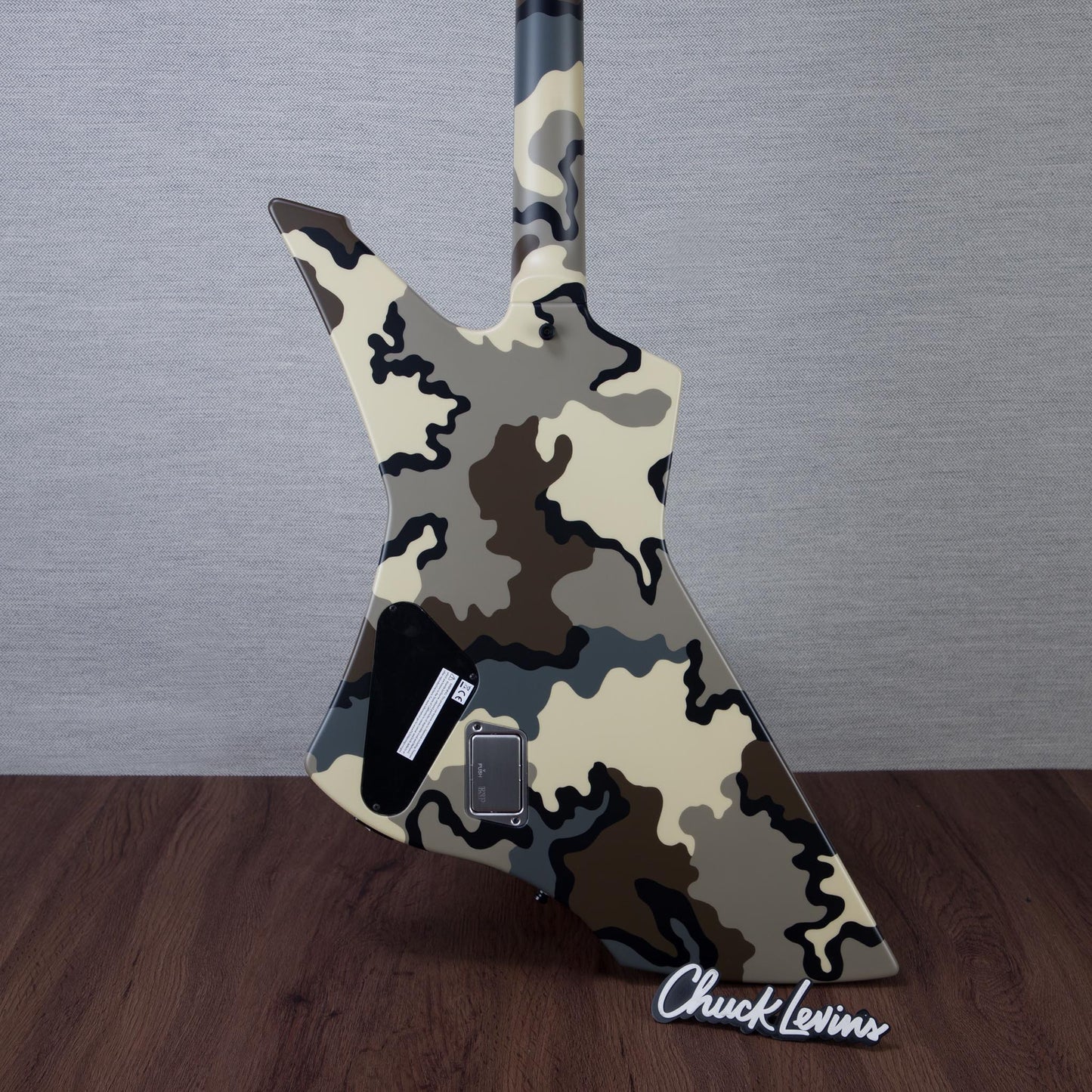 ESP Custom Shop James Hetfield Snakebyte Signature Electric Guitar - Snakebyte Camo - #E7811242