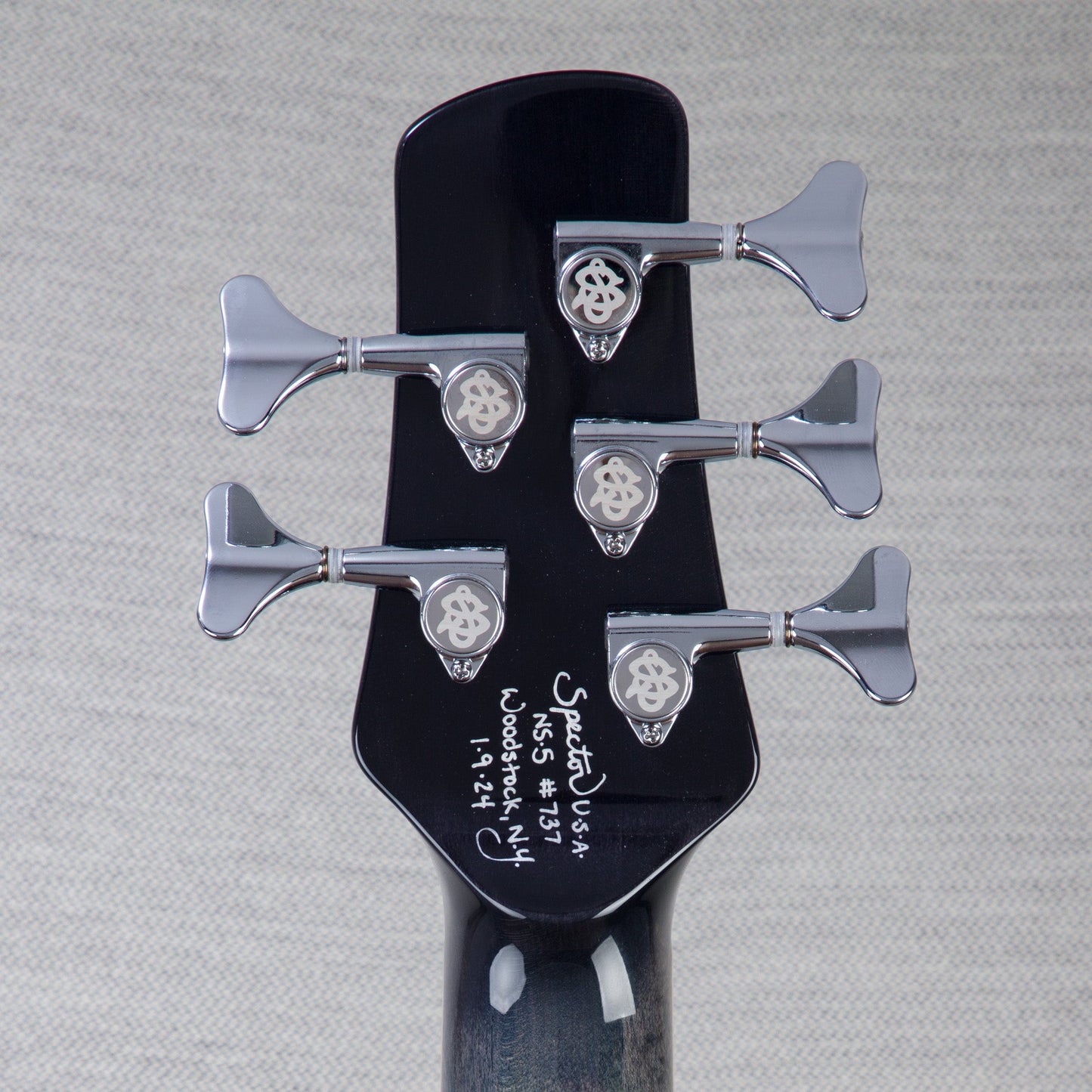 Spector USA NAMM NS-5 Electric Bass Guitar - Oil Slick