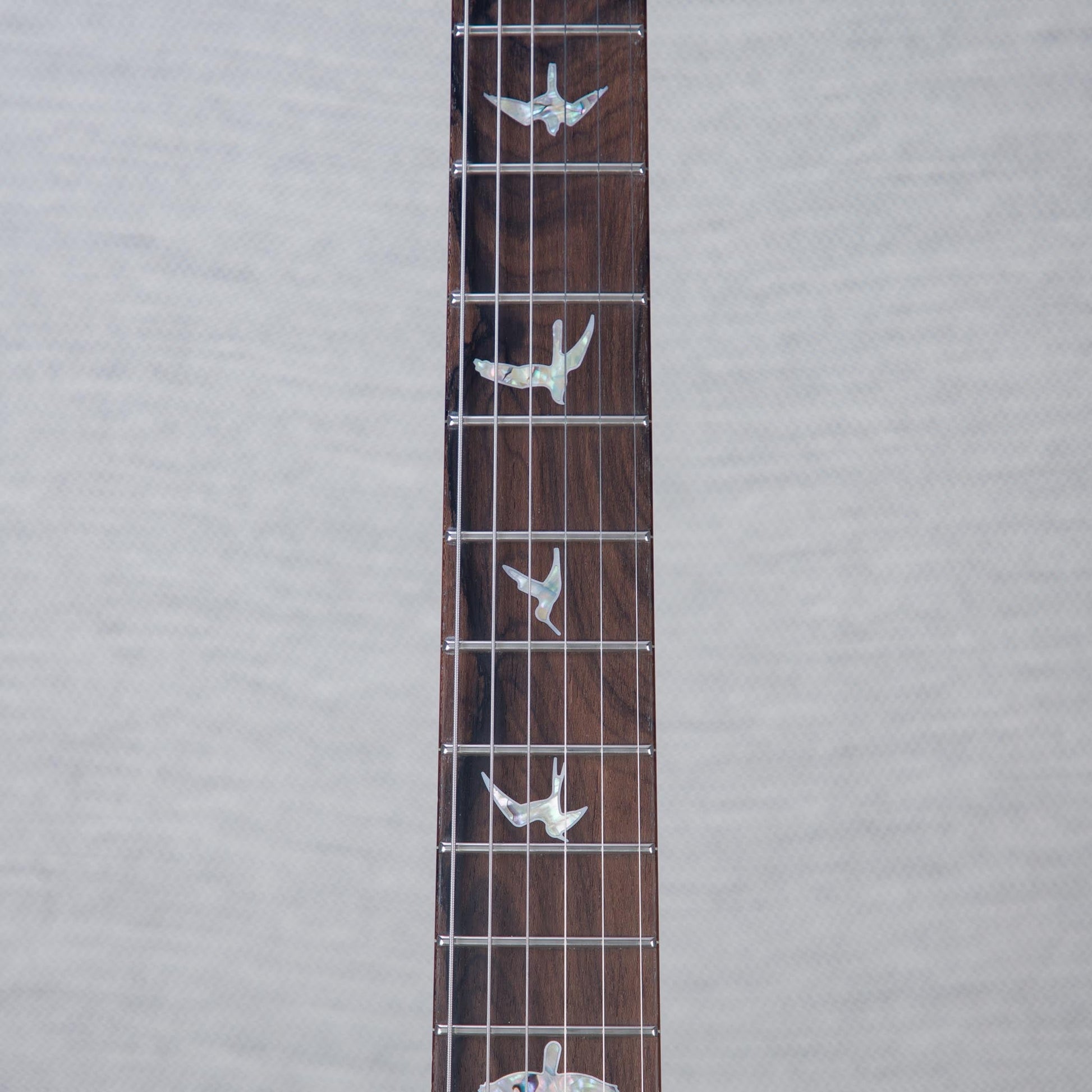 PRS 40th Anniversary Limited Edition Custom 24-08 Semi-Hollowbody Electric Guitar - Faded Whale Blue with Natural Back - #250400135