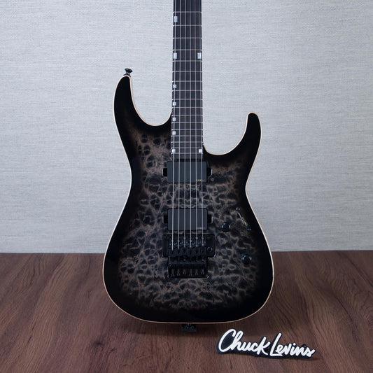 ESP USA M-II DX Electric Guitar - See Thru Black Burst - #US26097