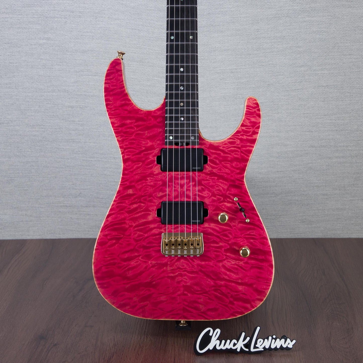 ESP USA M-II HT Electric Guitar - Rasberry - #US22087