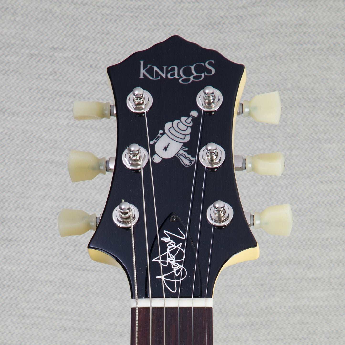 Knaggs Steve Stevens SSC-J Electric Guitar - TV Yellow