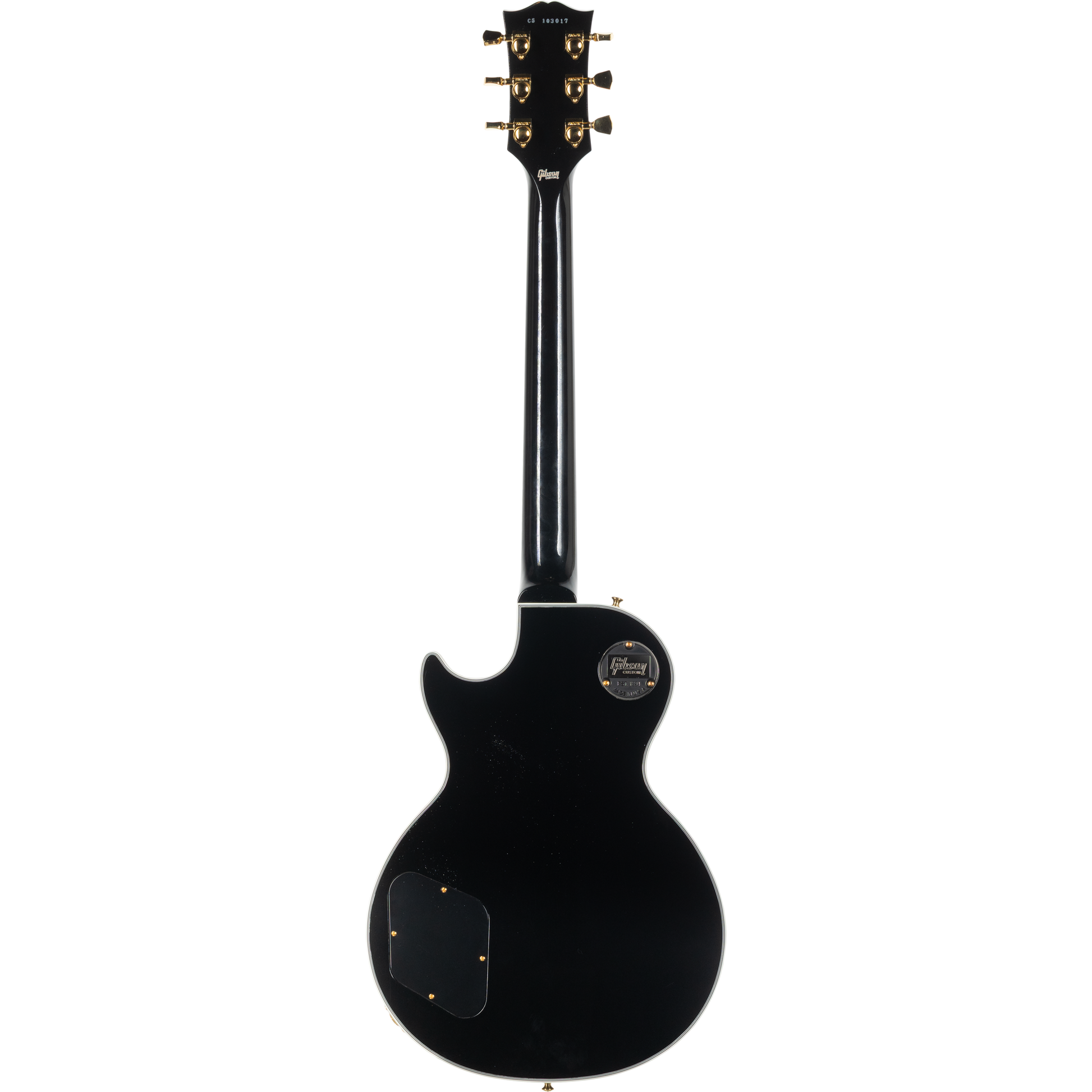 Gibson 2021 Les Paul Custom Electric Guitar w/ Ebony Fingerboard - Ebony