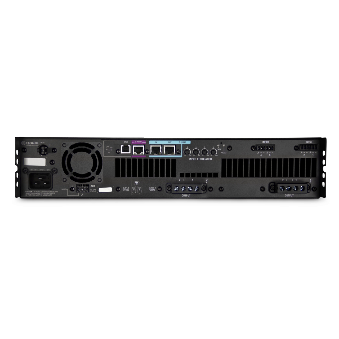 Crown DCi4|1250N Four-Channel Power Amplifier