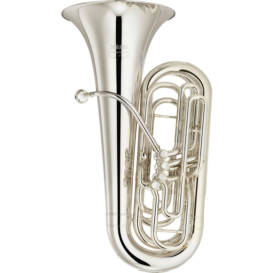 Yamaha YCB-621S Professional C Tuba 42067 Size - Silver Plated