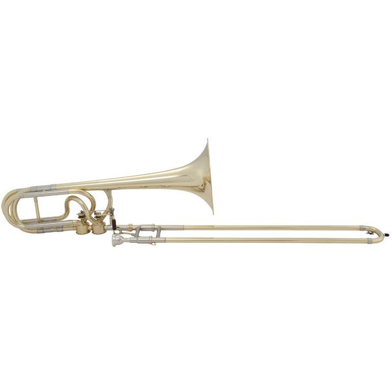 Bach 50A Stradivarius Bb/F Bass Trombone Outfit - Hagmann