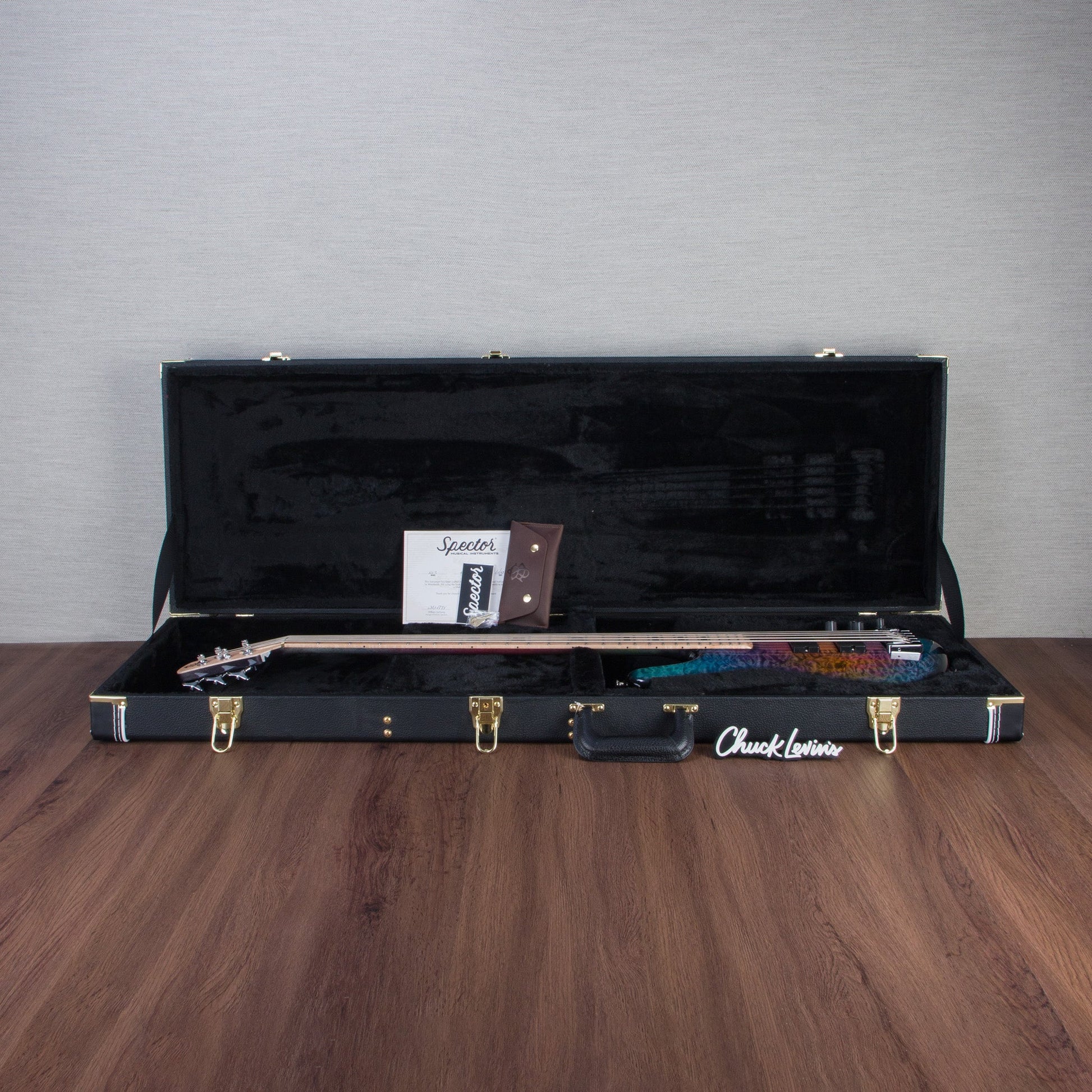 Spector USA NAMM NS-5 Electric Bass Guitar - Oil Slick