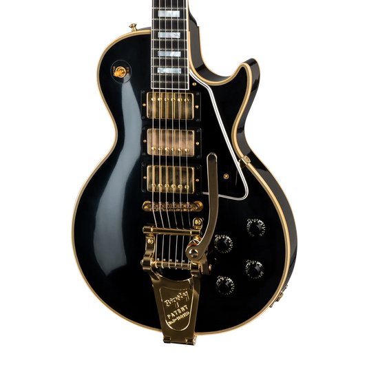 Gibson Custom 1957 Les Paul Custom Reissue 3-Pickup Bigsby VOS, Ebony