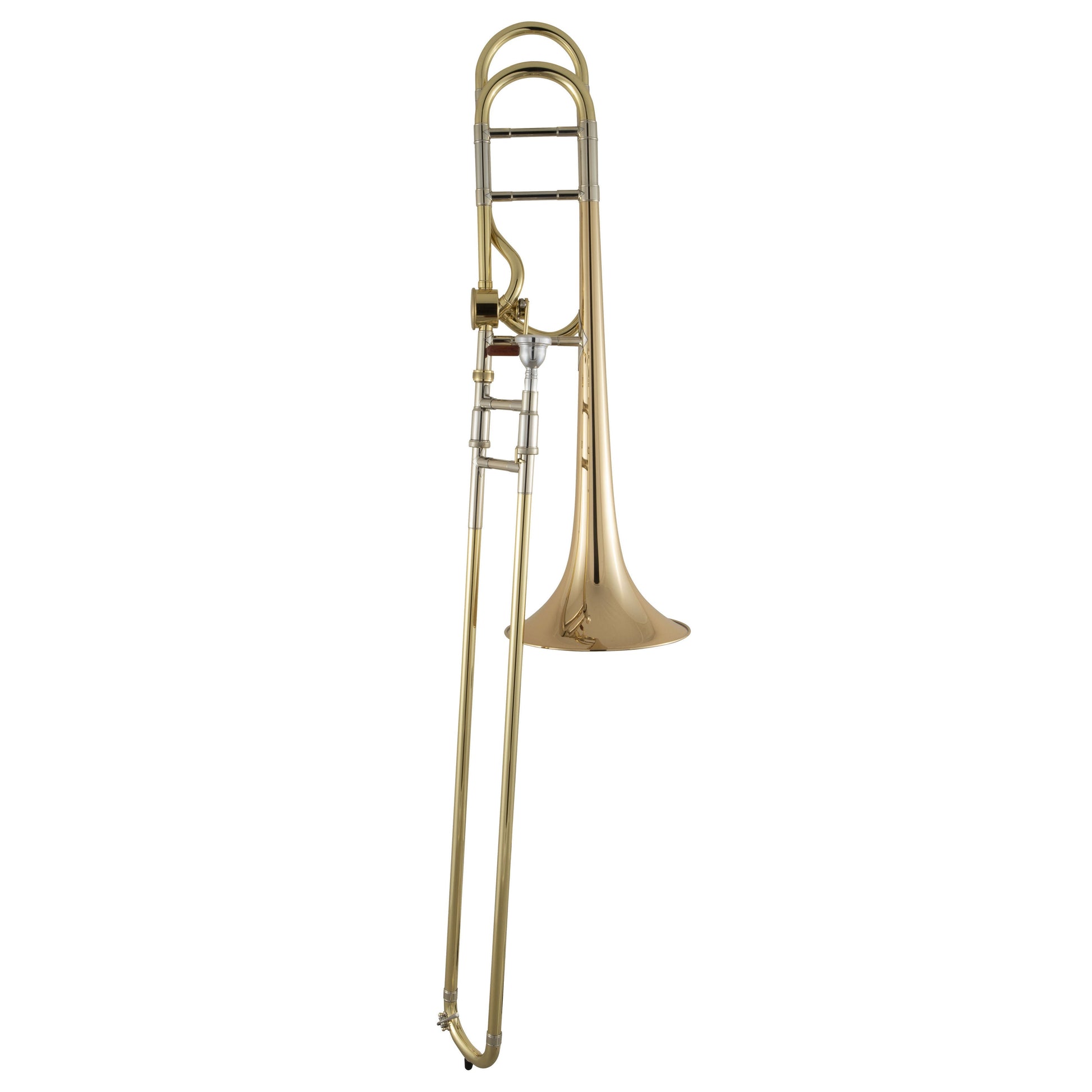 Bach 42AG Stradivarius Professional Tenor Trombone, Lacquer with Gold Brass Bell, Hagmann Valve - Open Box, Mint