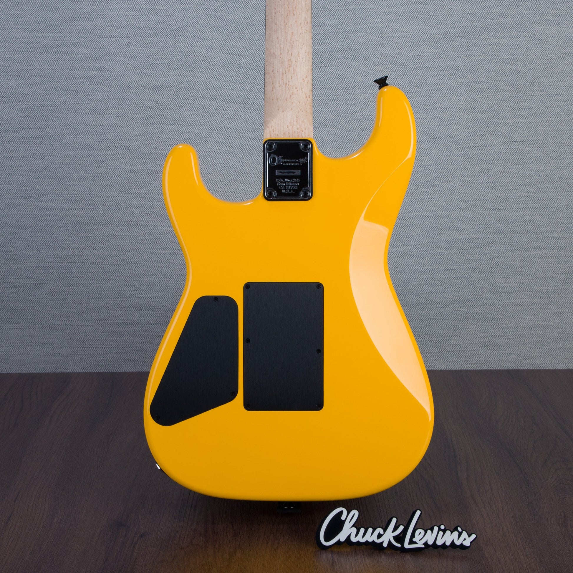 Charvel Custom Shop San Dimas 1H Floyd Rose Masterbuilt by “Big” Rob Knowles - Taxi Cab Yellow - #RK0079