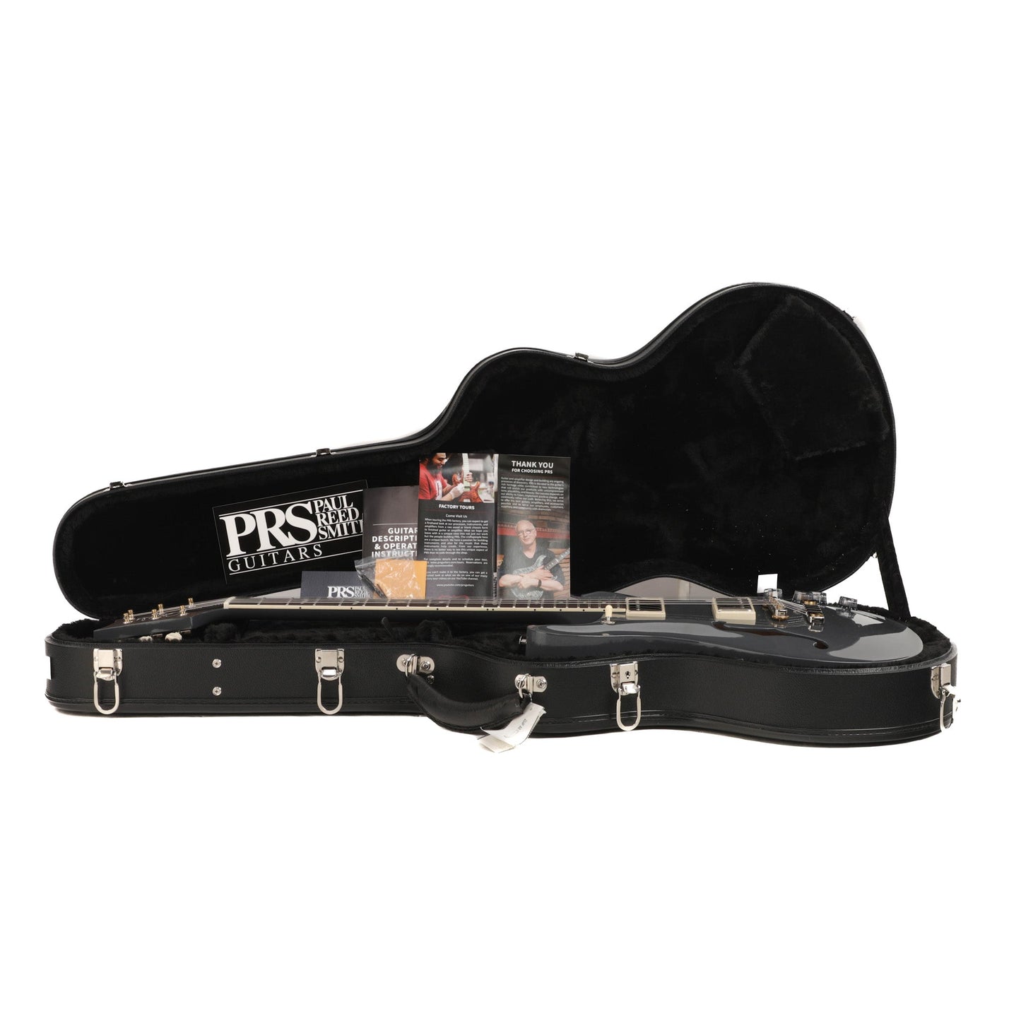 PRS McCarty 594 Hollowbody II Electric Guitar - Silver Metallic Custom Color