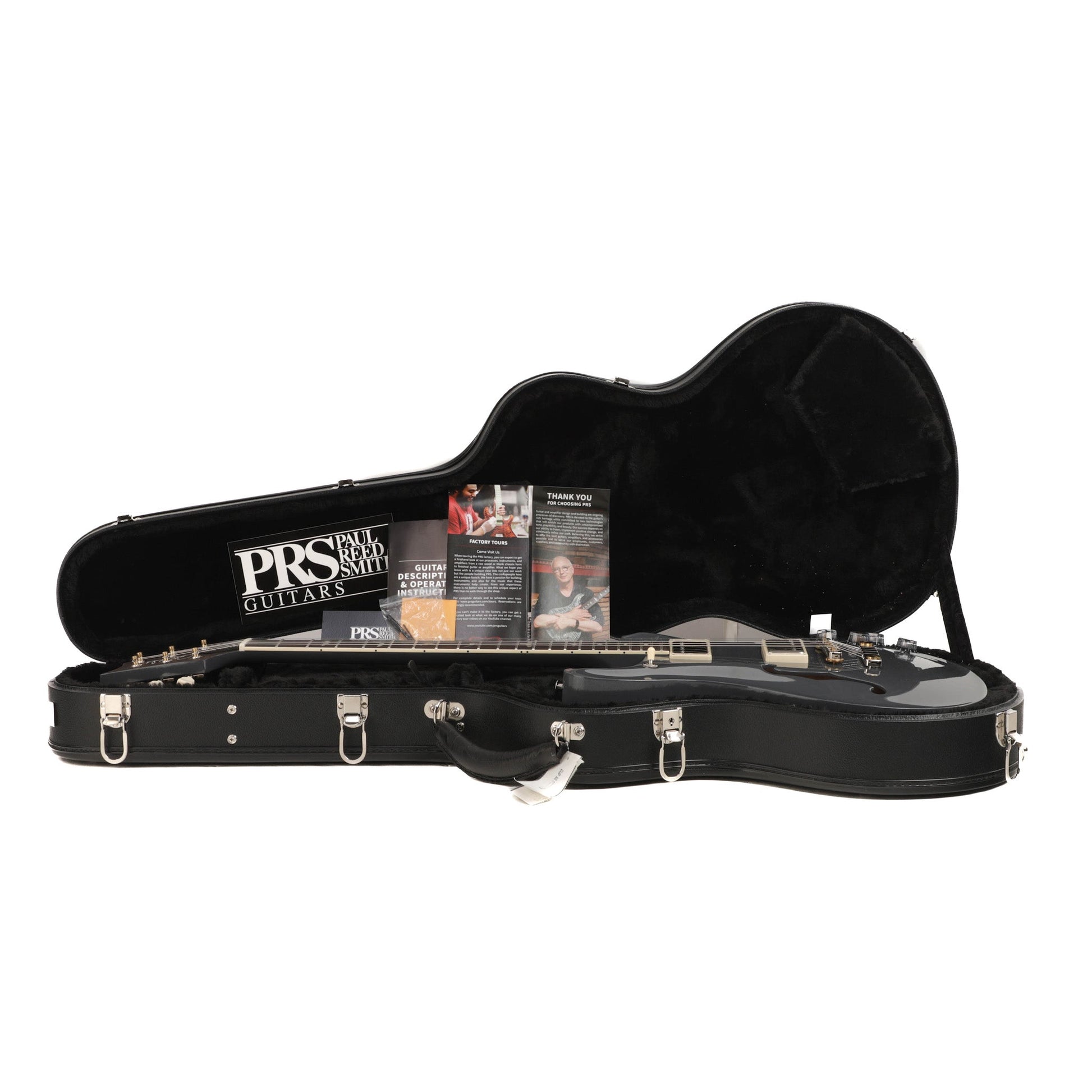 PRS McCarty 594 Hollowbody II Electric Guitar - Silver Metallic Custom Color