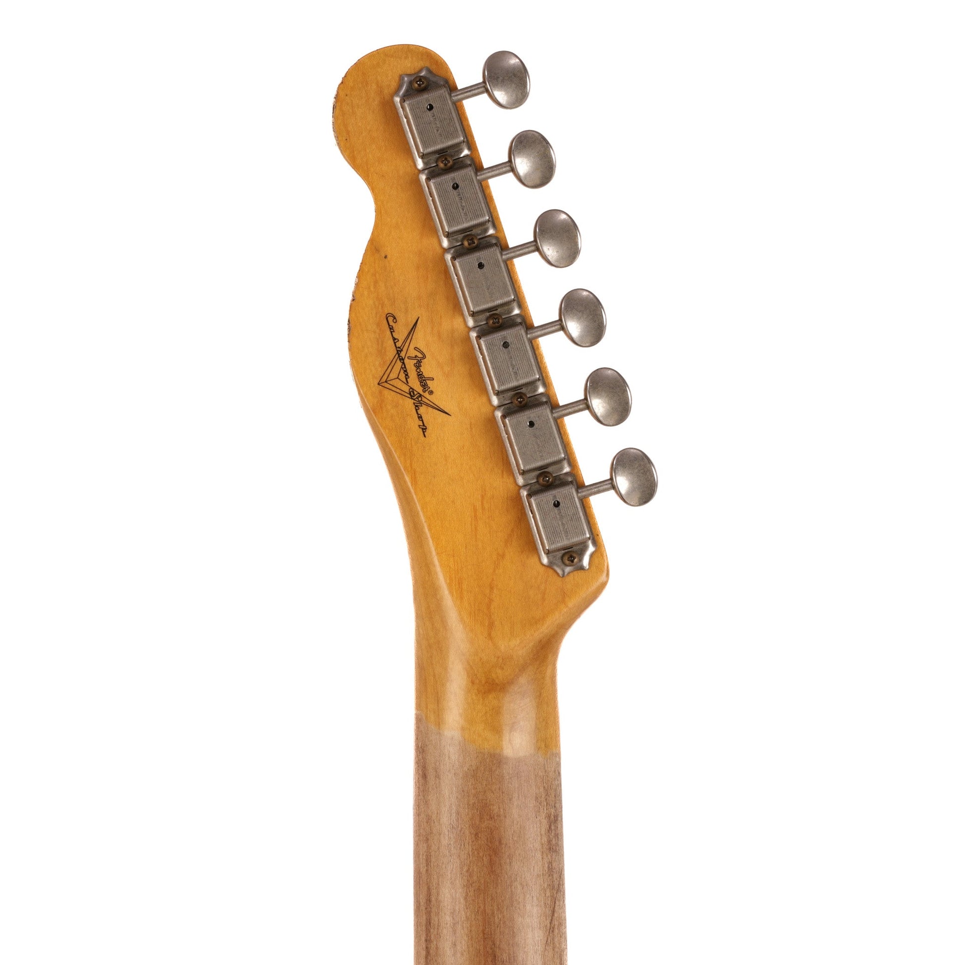 Fender Custom Shop 1962 Telecaster Custom Heavy Relic Guitar - Aged Vintage White - CHUCKSCLUSIVE - #R122567