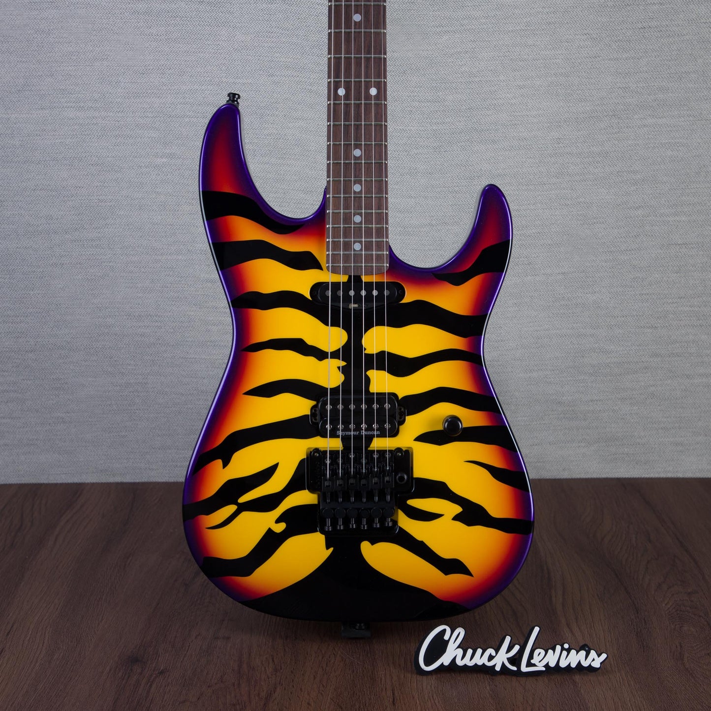 ESP George Lynch Signature Electric Guitar - Sunburst Tiger - #E7580242
