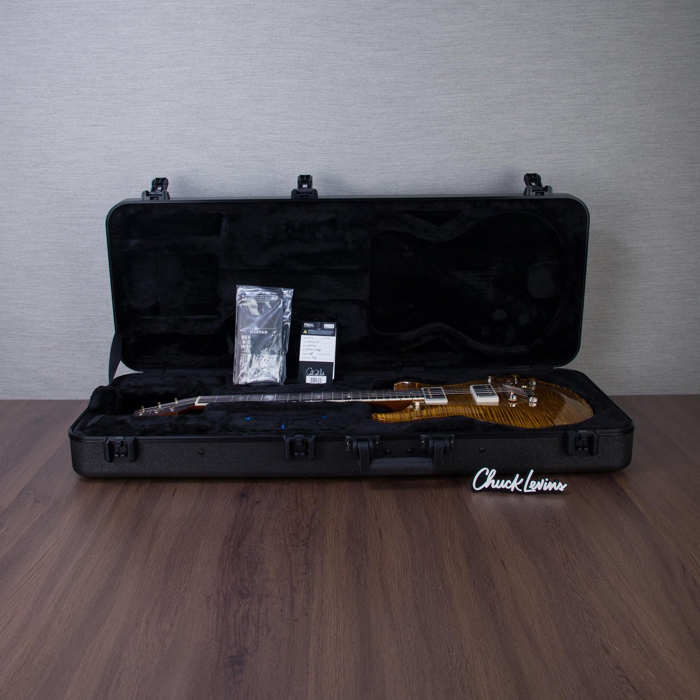 PRS McCarty 594 10-Top Electric Guitar - Black Gold - #250405252