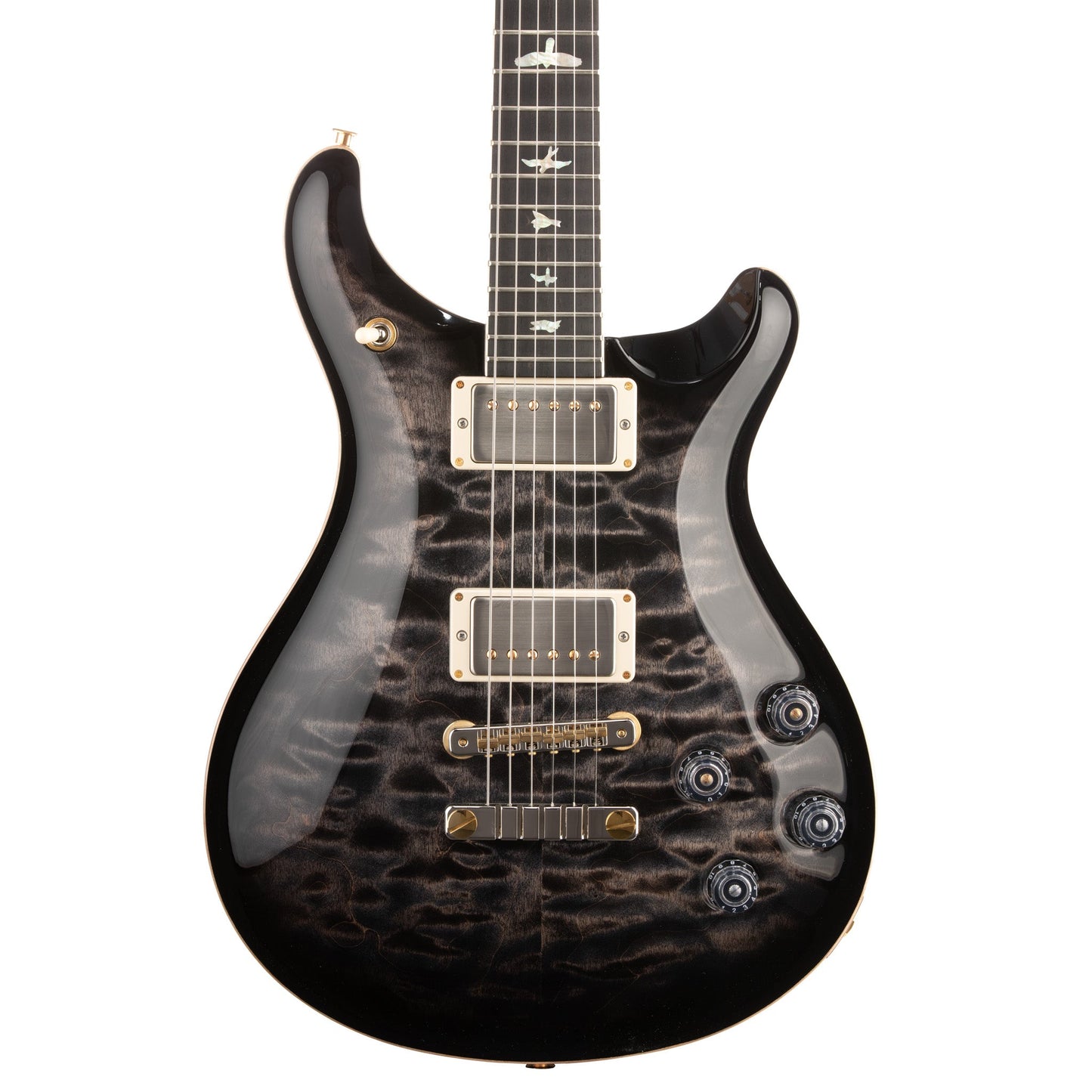 PRS McCarty 594 Quilt 10-Top Electric Guitar - Charcoal Burst Custom Color