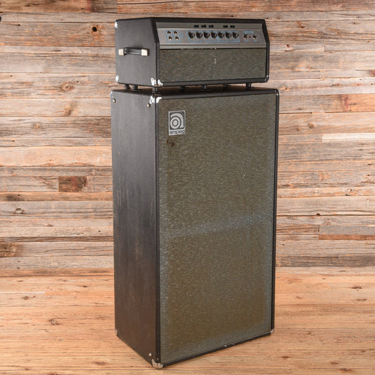 Ampeg SVT "Blue Line" 300-Watt Bass Amp Head w/Squareback 8x10 Cabinet