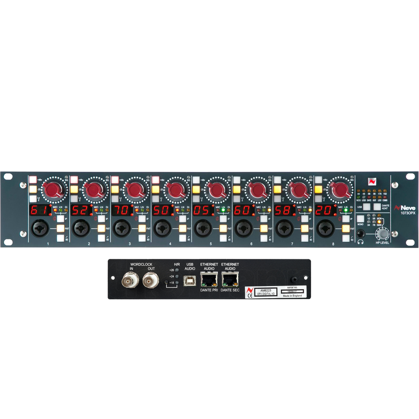 AMS Neve 1073OPX 8 Channel Mic Preamp