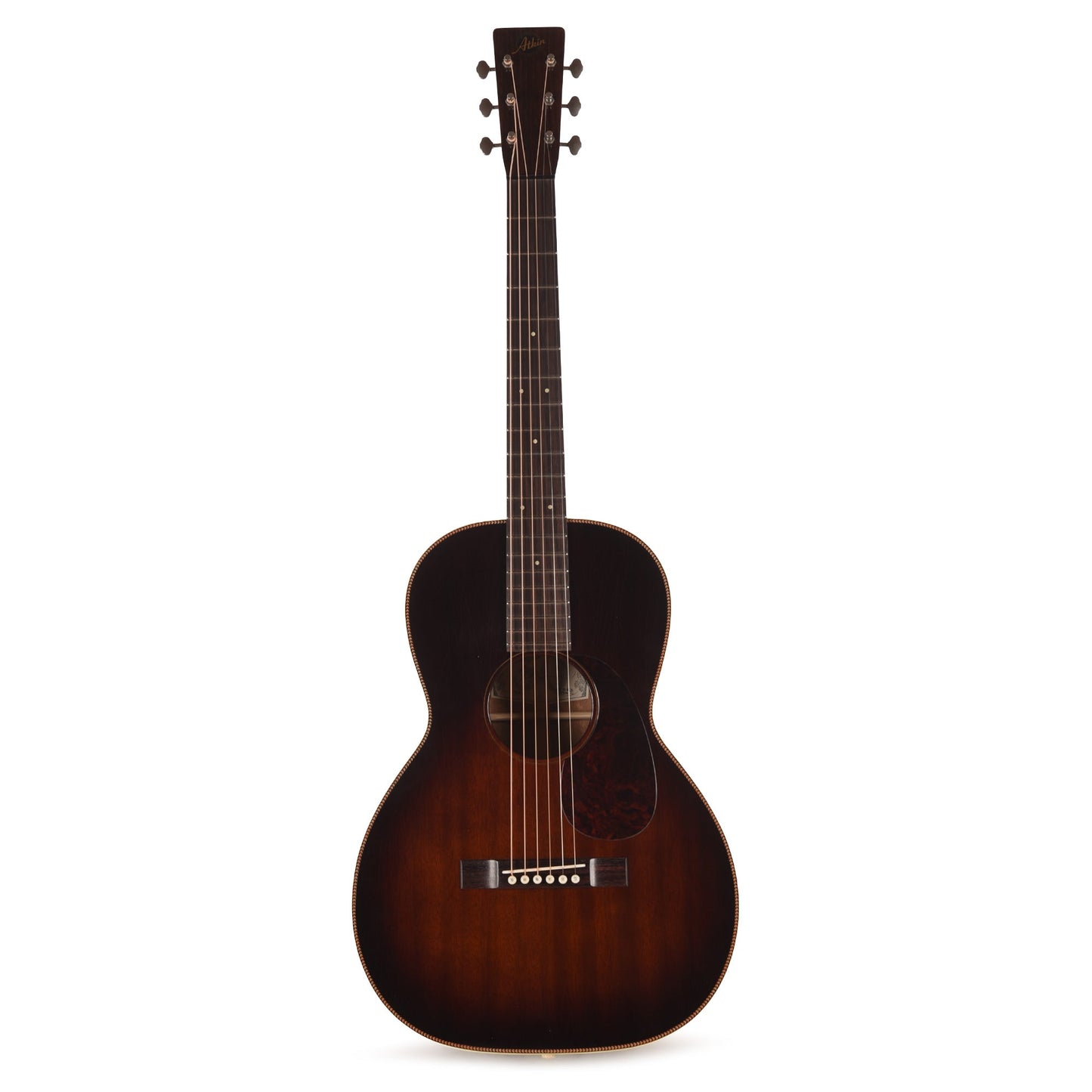 Atkin Dust Bowl 0 12-Fret Mahogany Sunburst w/Herringbone Trim