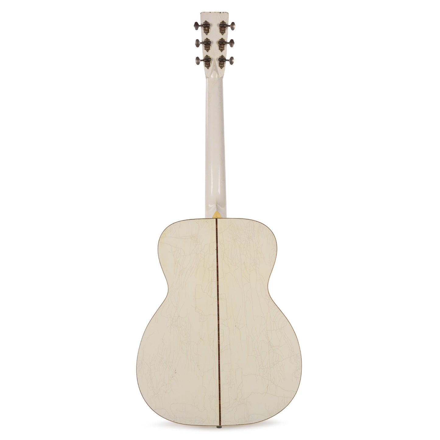 Aktin OM37 Deluxe Baked Sitka/Indian Rosewood Medium Aged White All Over