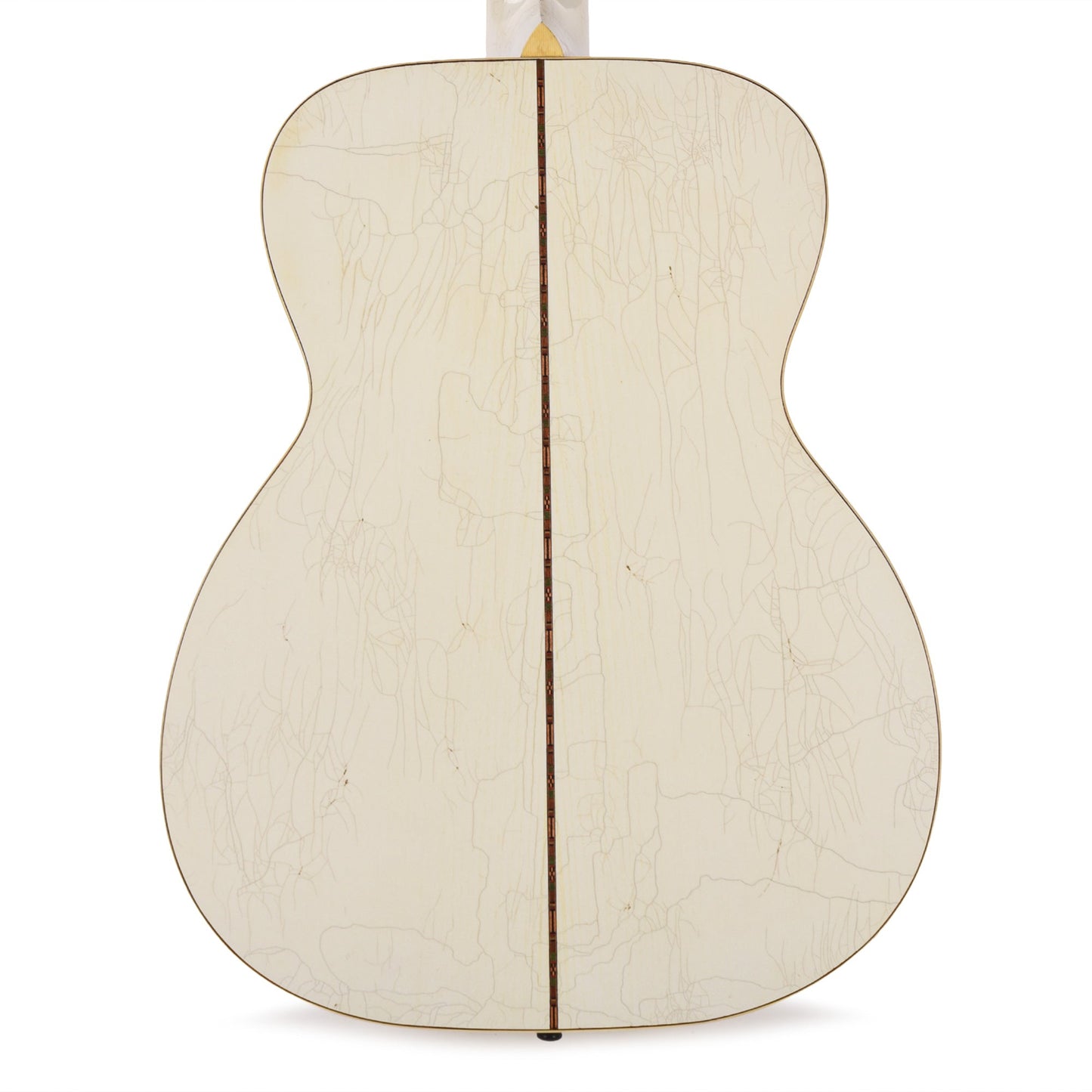 Aktin OM37 Deluxe Baked Sitka/Indian Rosewood Medium Aged White All Over