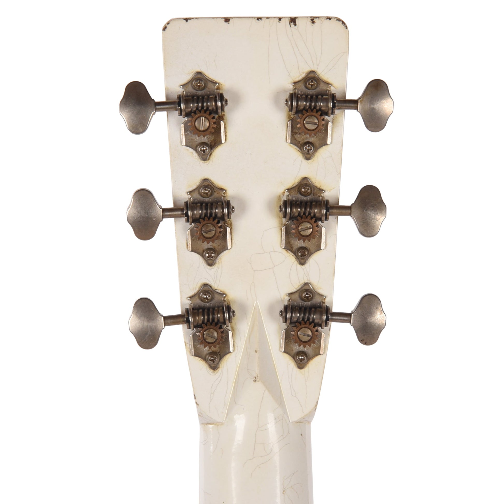 Aktin OM37 Deluxe Baked Sitka/Indian Rosewood Medium Aged White All Over