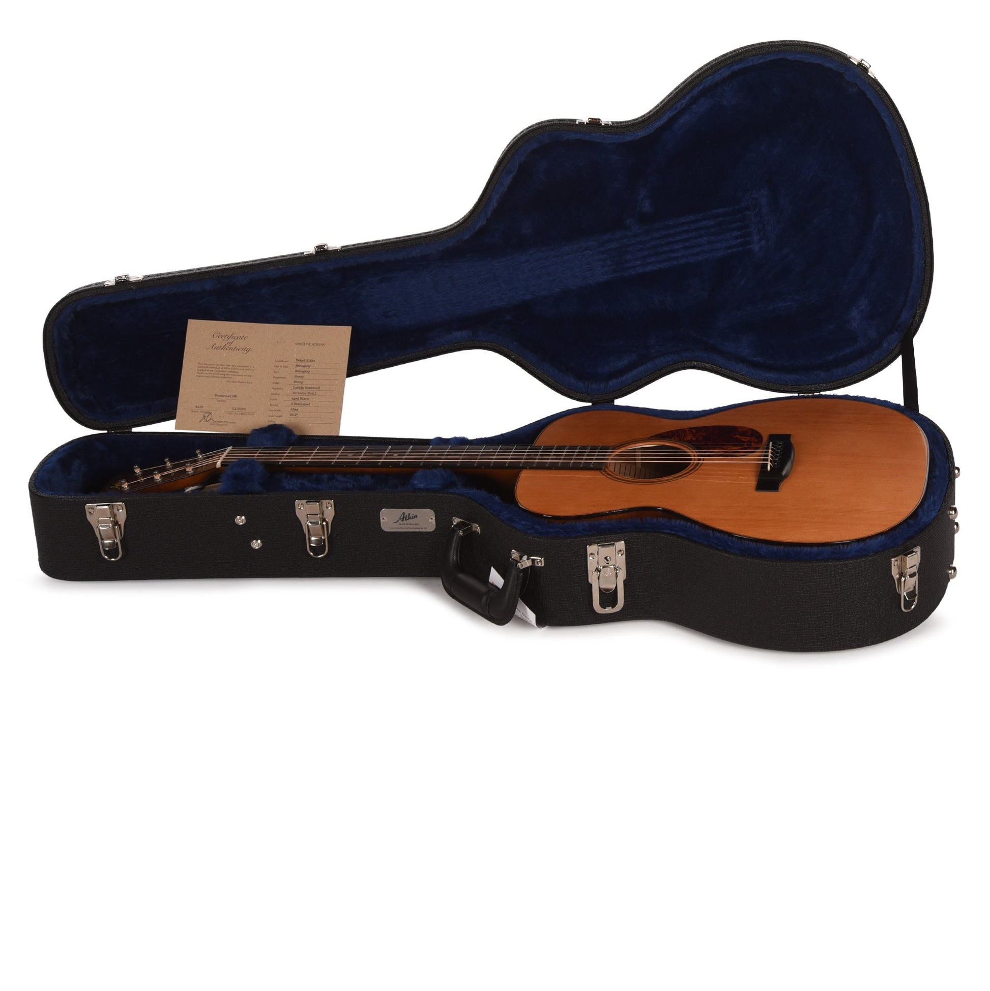 Atkin Essential OM Aged Baked Sitka/Mahogany Natural