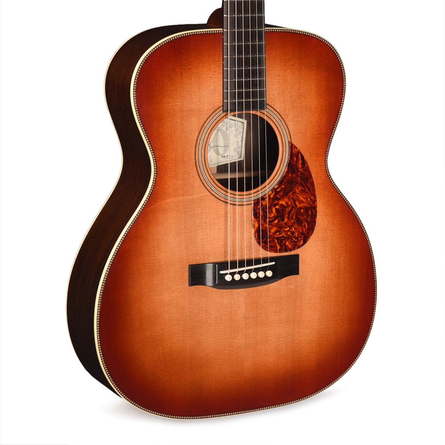 Atkin OM37 Baked Sitka/Rosewood Aged Cherry Burst