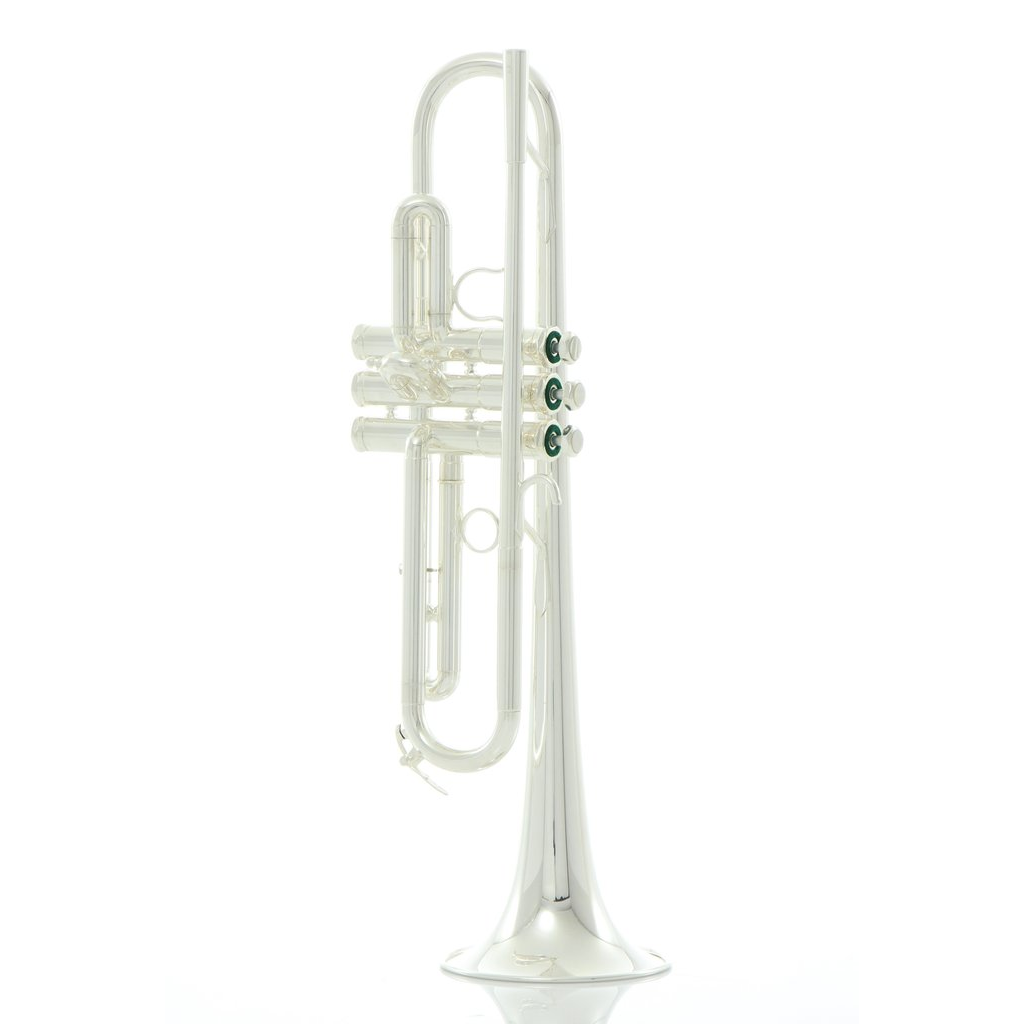 Schilke B1 Yellow Brass Bell Bb Trumpet - Silver-Plated