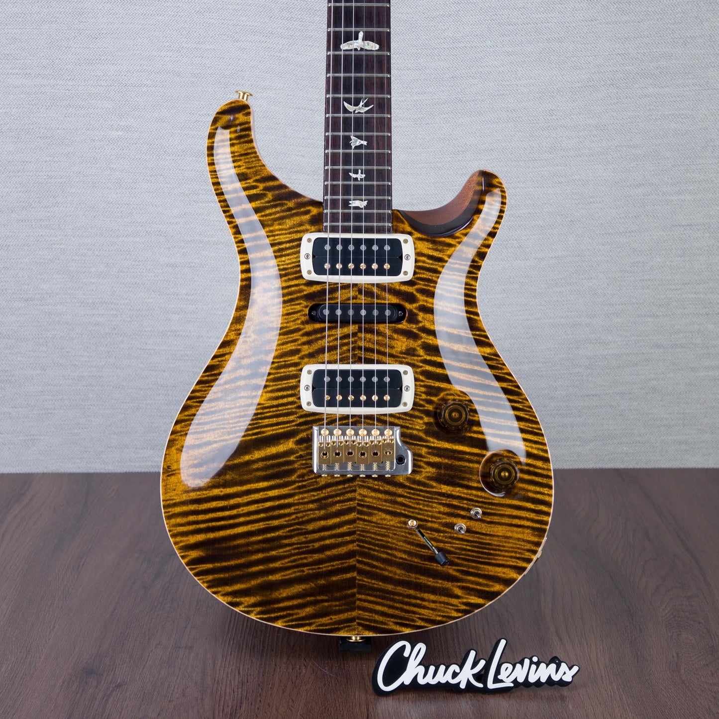 PRS Modern Eagle V 10-Top Electric Guitar - Yellow Tiger - #240387367 - 2024