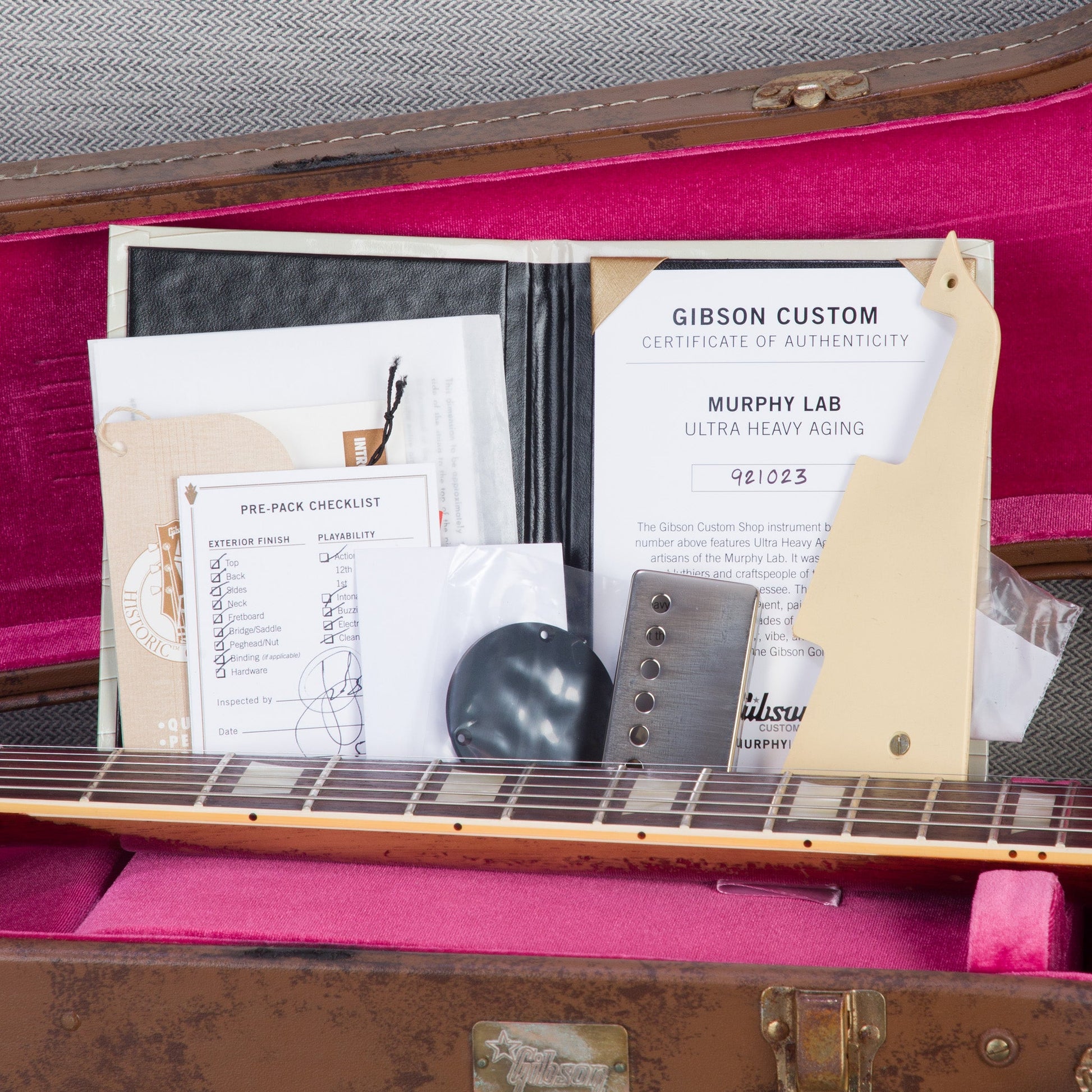 Gibson Custom Shop Murphy Lab 1959 Les Paul Standard Ultra Heavy Aged Electric Guitar - Dark Ice Tea Fade - #921023
