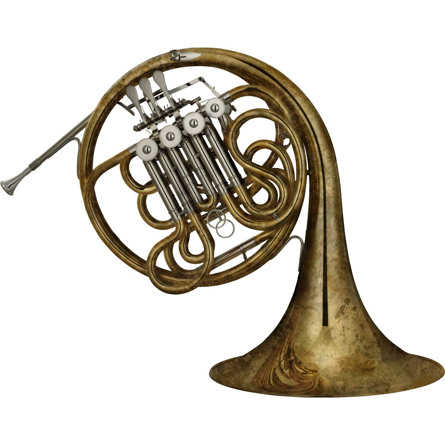 Yamaha YHR-671U French Horn - Professional Geyer Wrap - Unlacquered