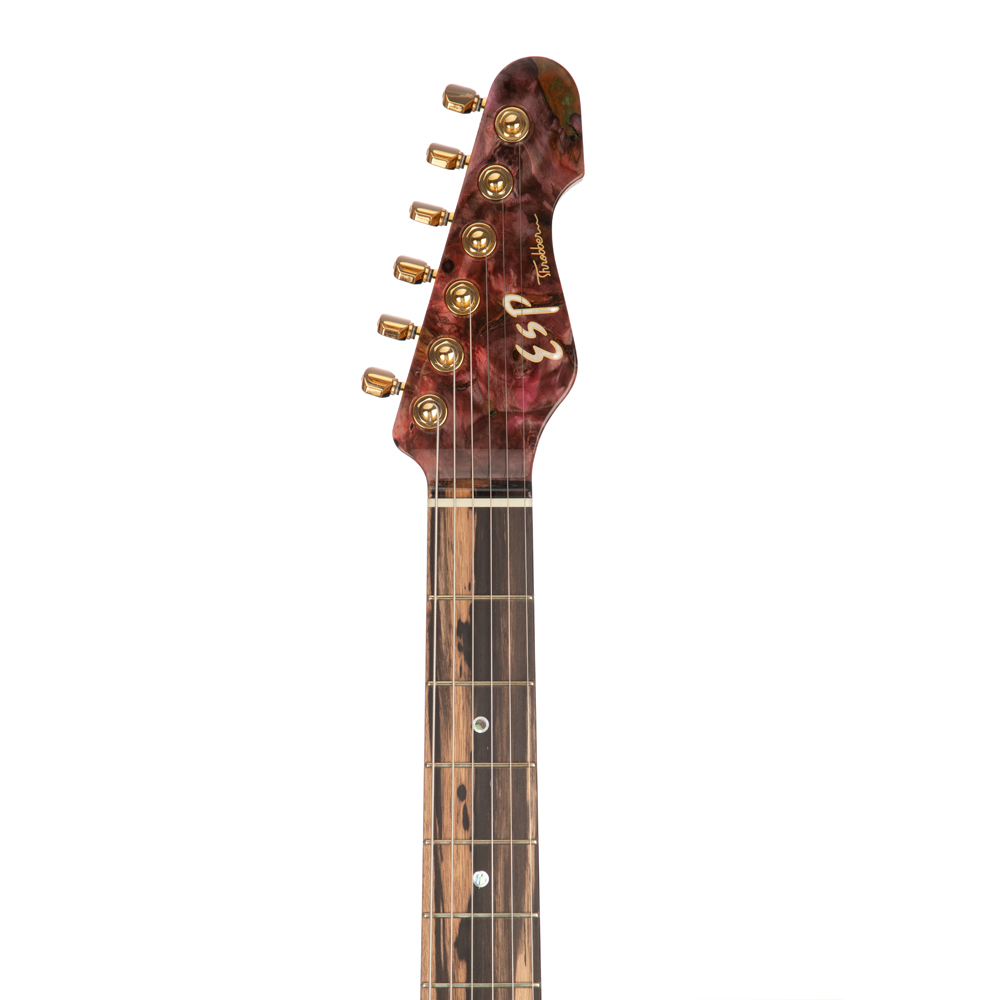 ESP Exhibition Limited Throbber CTM FL Electric Guitar - Natural Amorous Brown