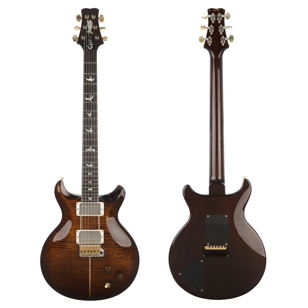 PRS Santana Retro Electric Guitar - Black Gold Burst