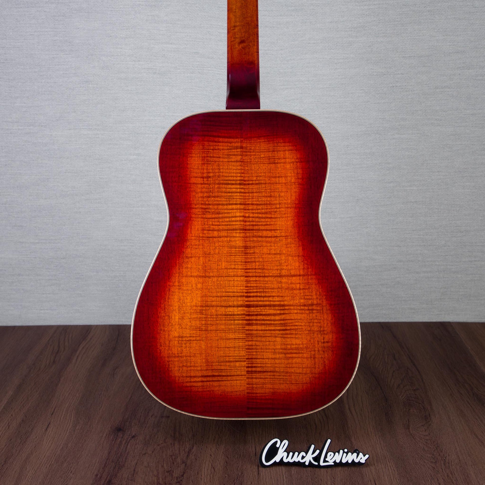Beard Guitars Legacy E Maple Acousitc Electric Guitar - Amber Sunburst - #1949-25