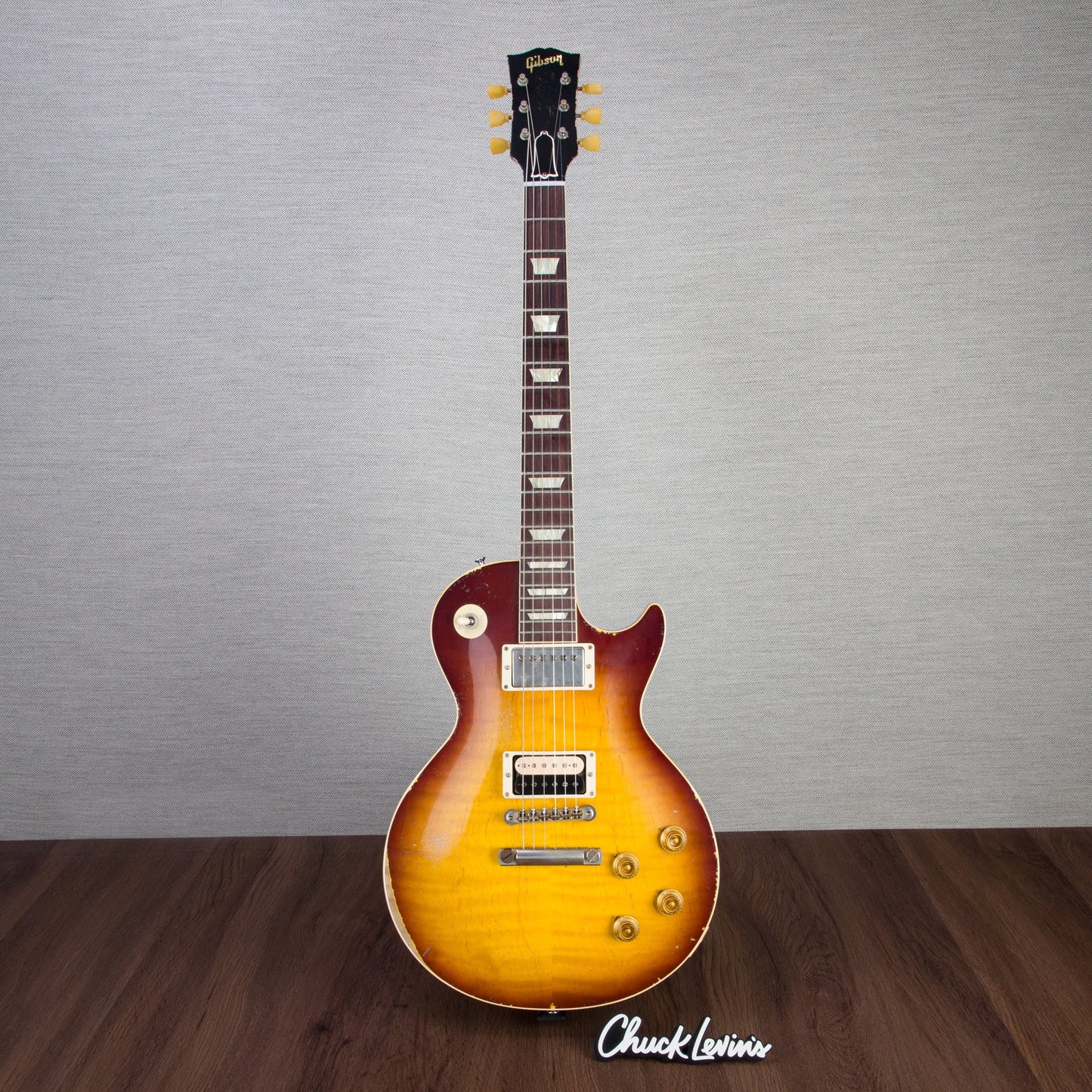 Gibson Custom Shop Murphy Lab 1959 Les Paul Standard Ultra Heavy Aged Electric Guitar - Dark Ice Tea Fade - #921023