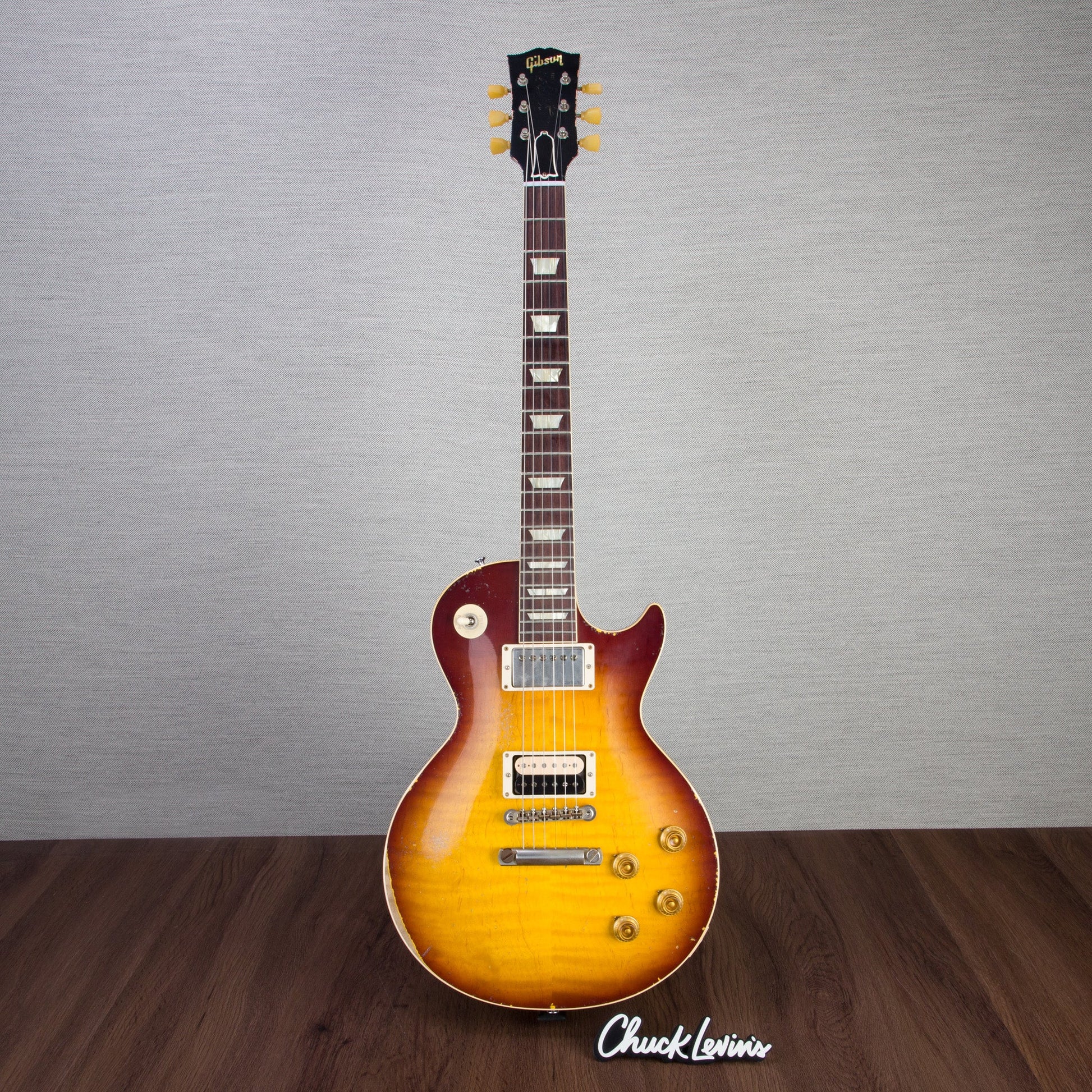 Gibson Custom Shop Murphy Lab 1959 Les Paul Standard Ultra Heavy Aged Electric Guitar - Dark Ice Tea Fade - #921023