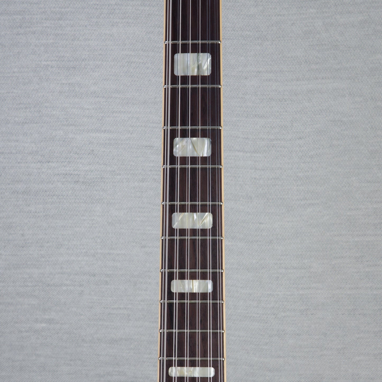 Castedosa Double Neck 6/12 String Baritone Electric Guitar - Charcoal Frost Metallic - #212