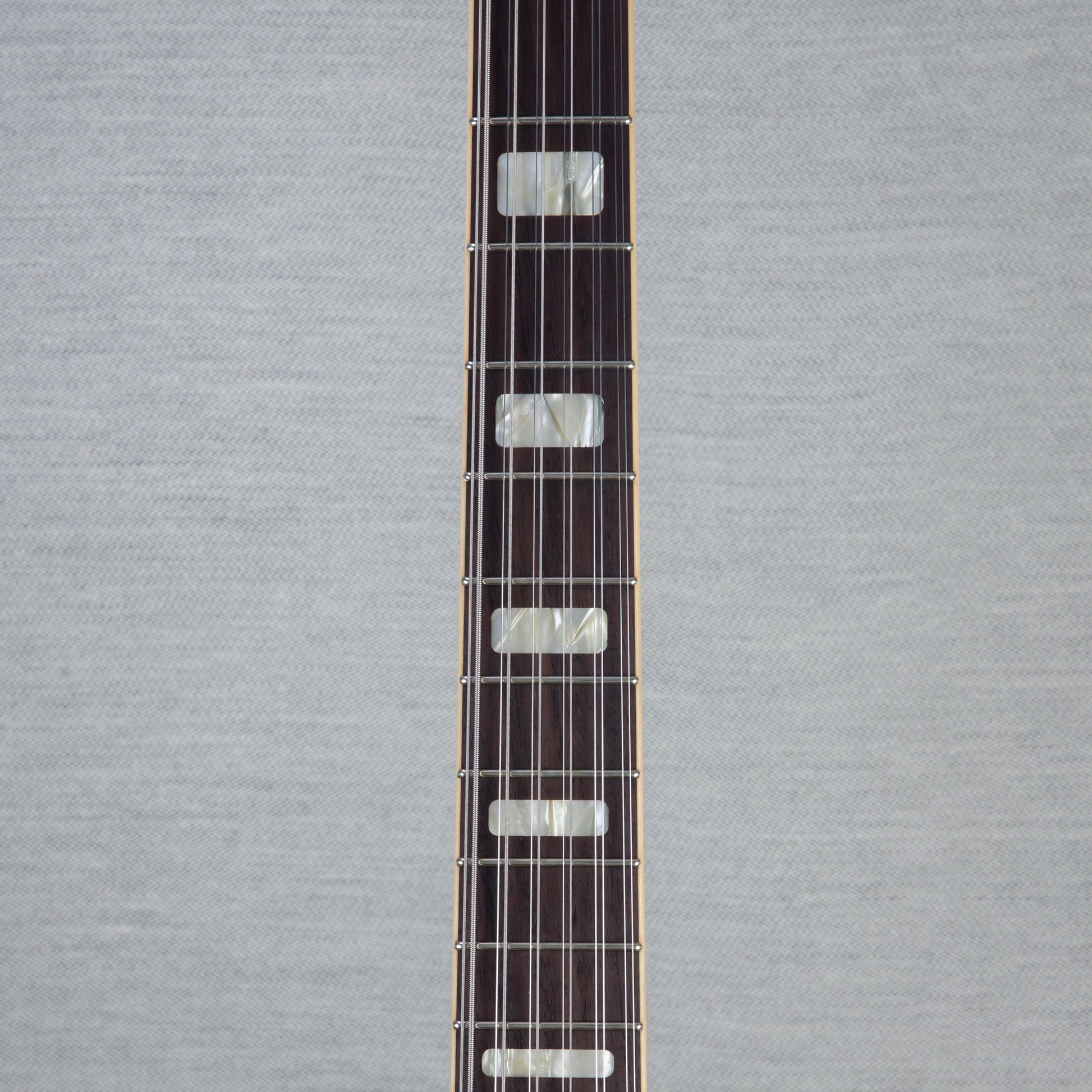 Castedosa Double Neck 6/12 String Baritone Electric Guitar - Charcoal Frost Metallic - #212