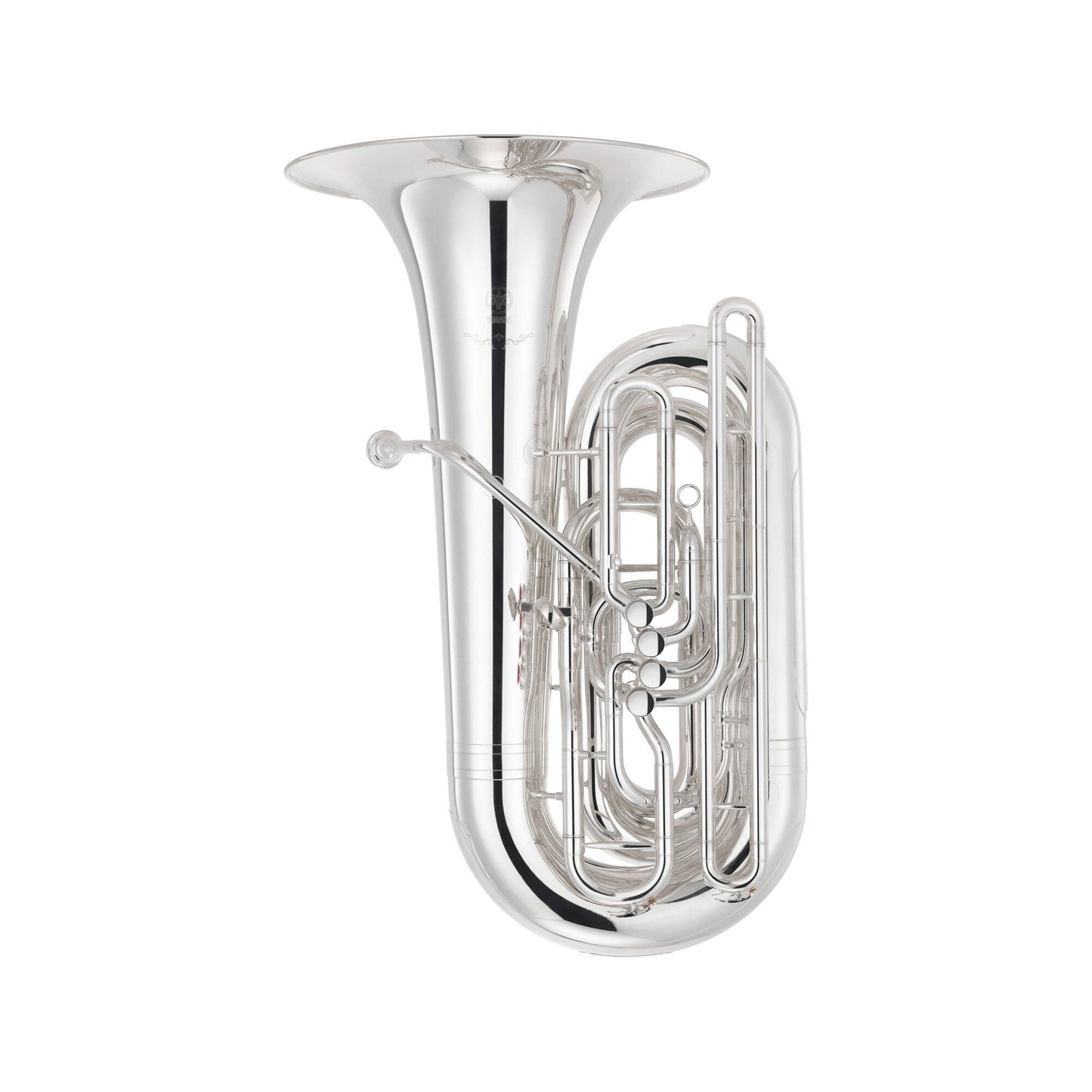Yamaha YBB-623S Professional 4-Valve 4/4 BBb Tuba - Yellow Brass Bell - Silver-Plated