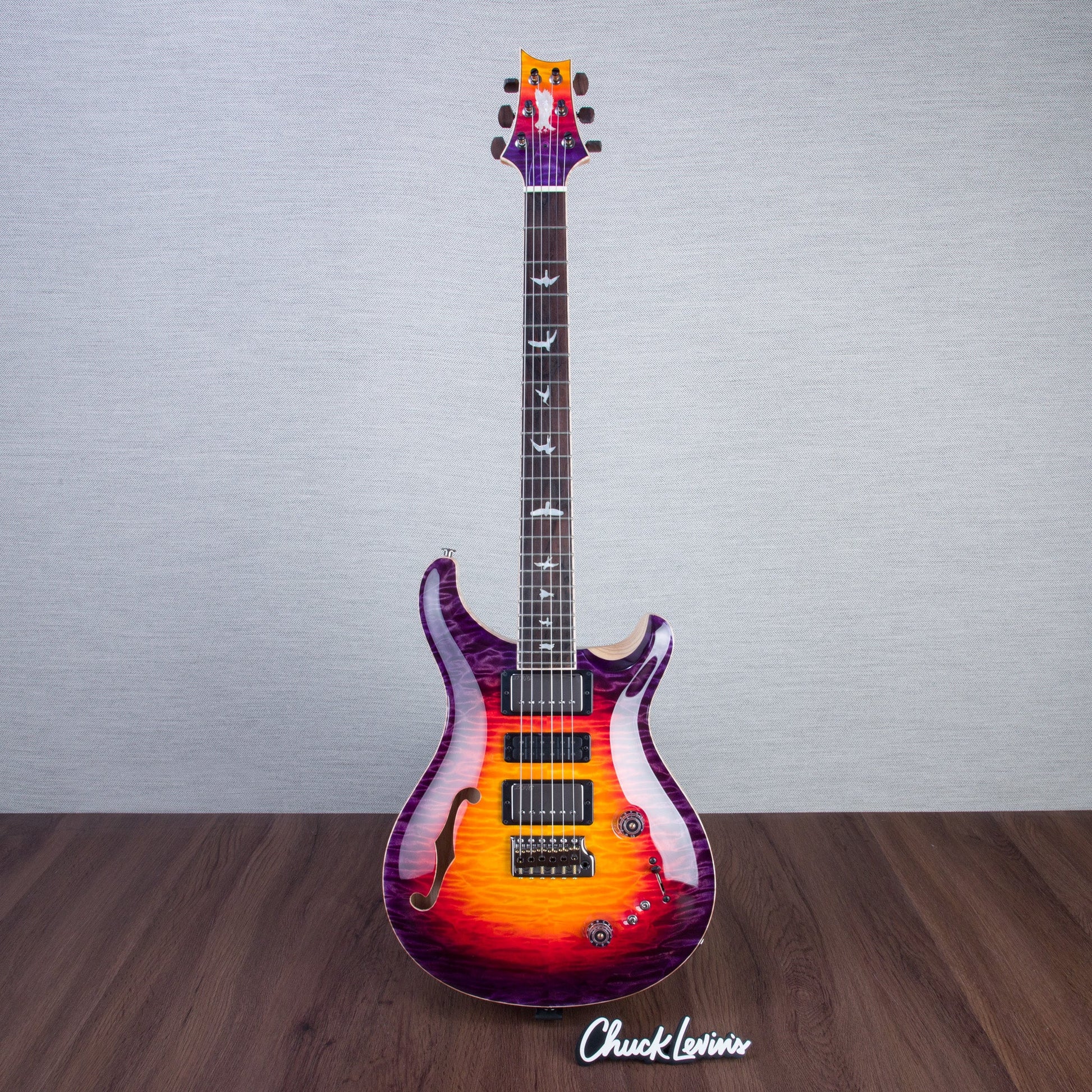 PRS Private Stock Special Semi-Hollow Electric Guitar - Indian Ocean Sunset - #240380907 - 2024