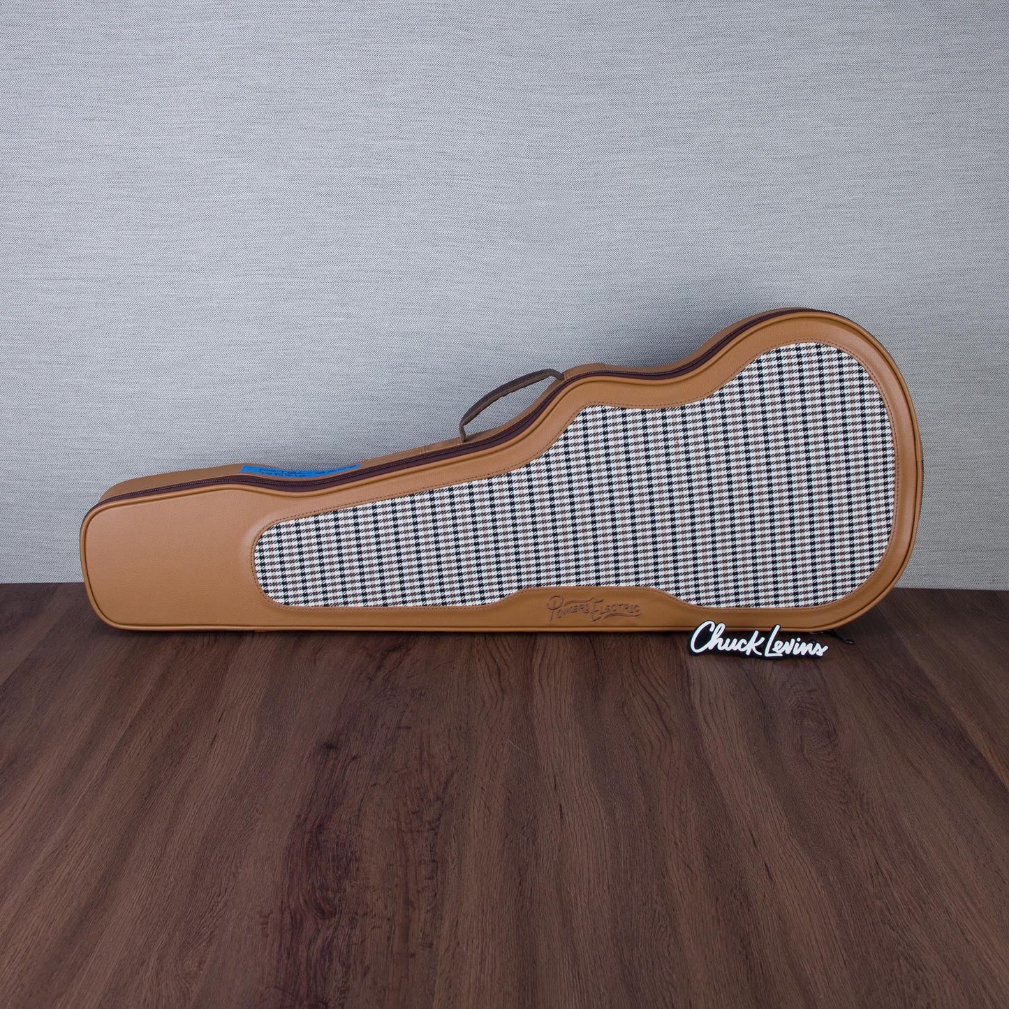 Powers Electric A-Type Electric Guitar - Signal Yellow - #B058