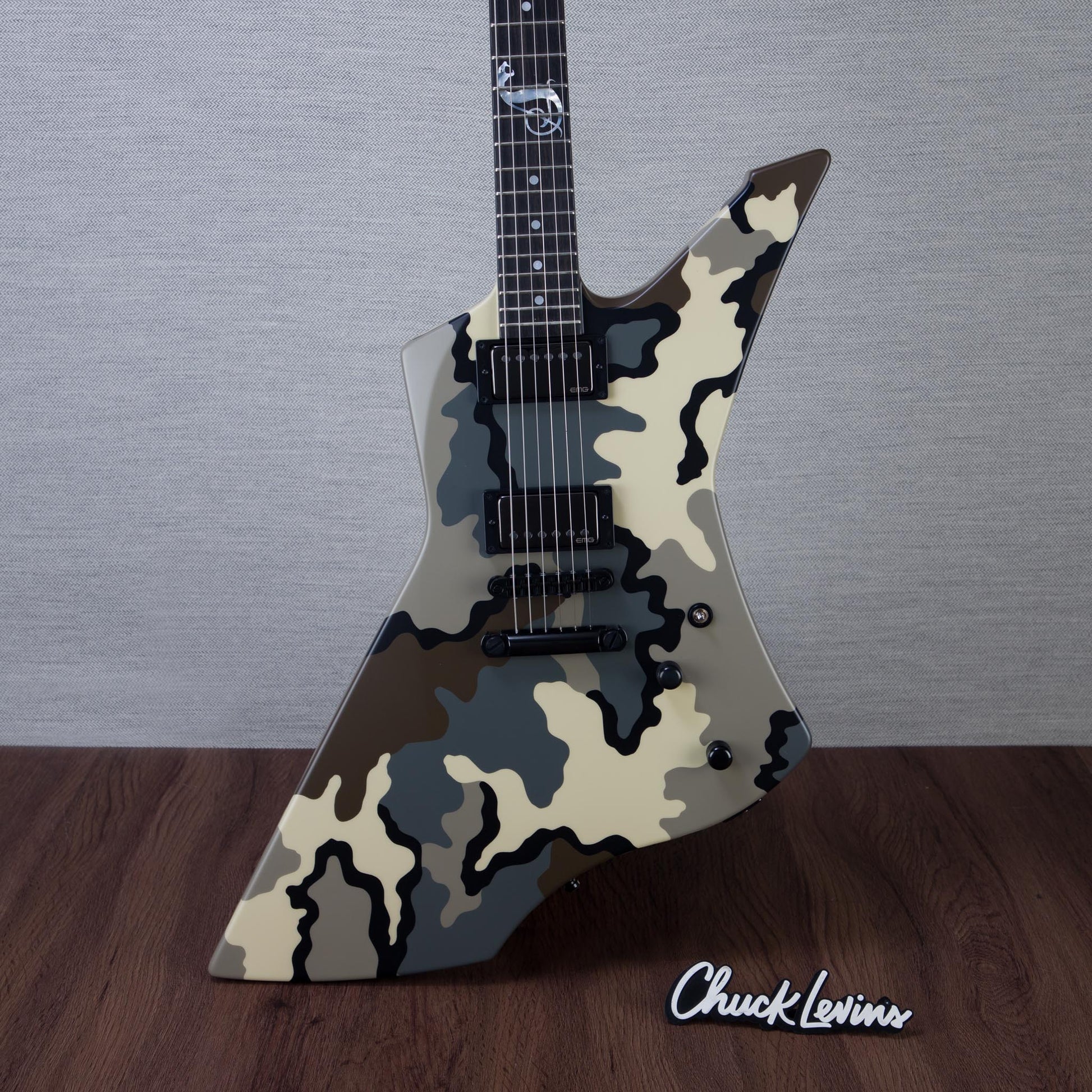 ESP Custom Shop James Hetfield Snakebyte Signature Electric Guitar - Snakebyte Camo - #E7811242