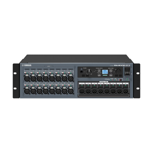 Yamaha Rio1608-D3 Dante I/O Rack