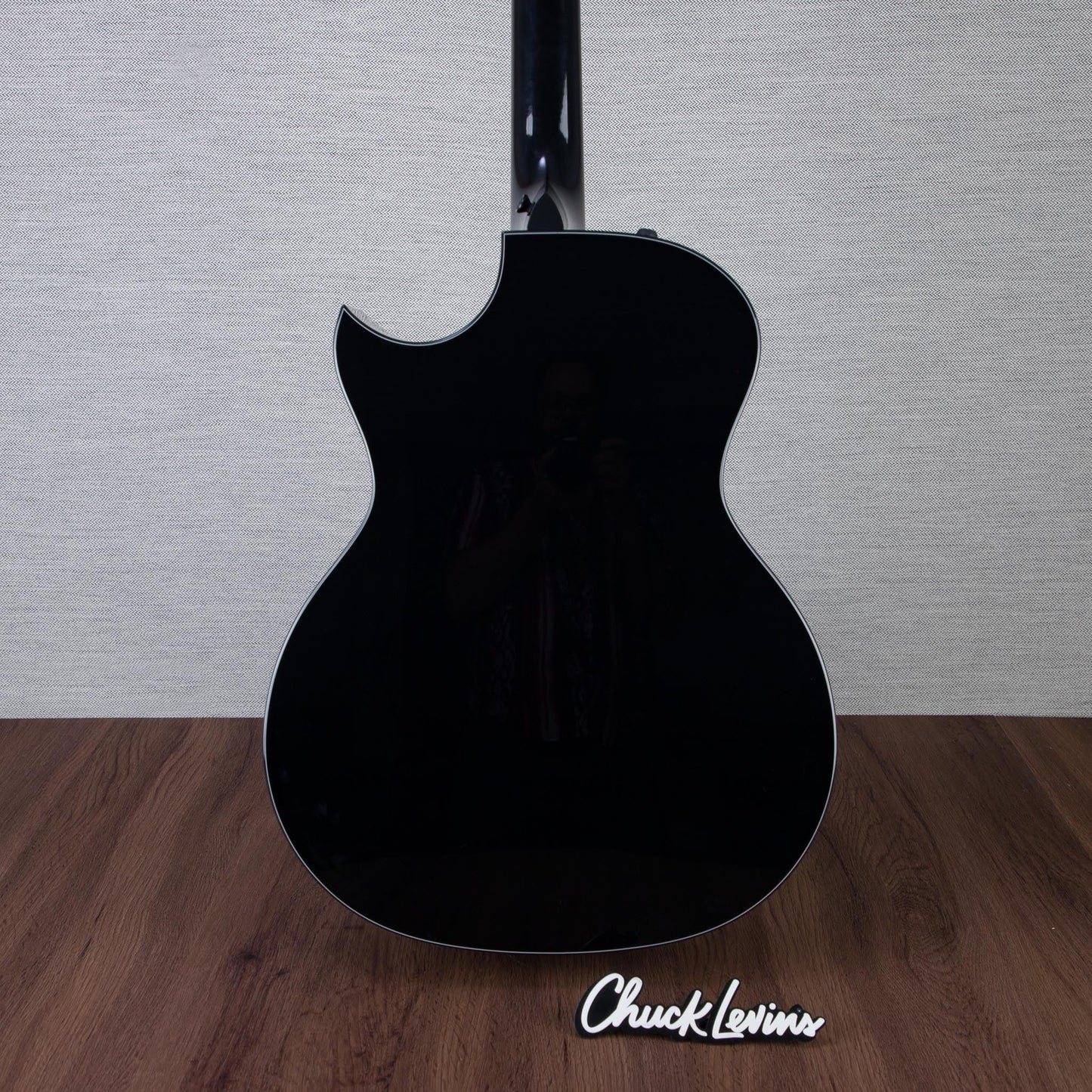 Taylor NAMM 2025 Custom #34 Hot Rod 3.0 C14ce Big Leaf Maple/Sitka Spruce Acoustic Electric Guitar - Black - #1202285098