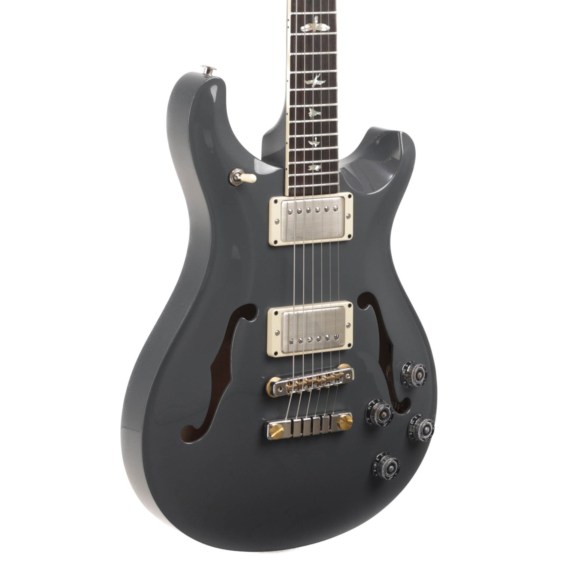 PRS McCarty 594 Hollowbody II Electric Guitar - Silver Metallic Custom Color