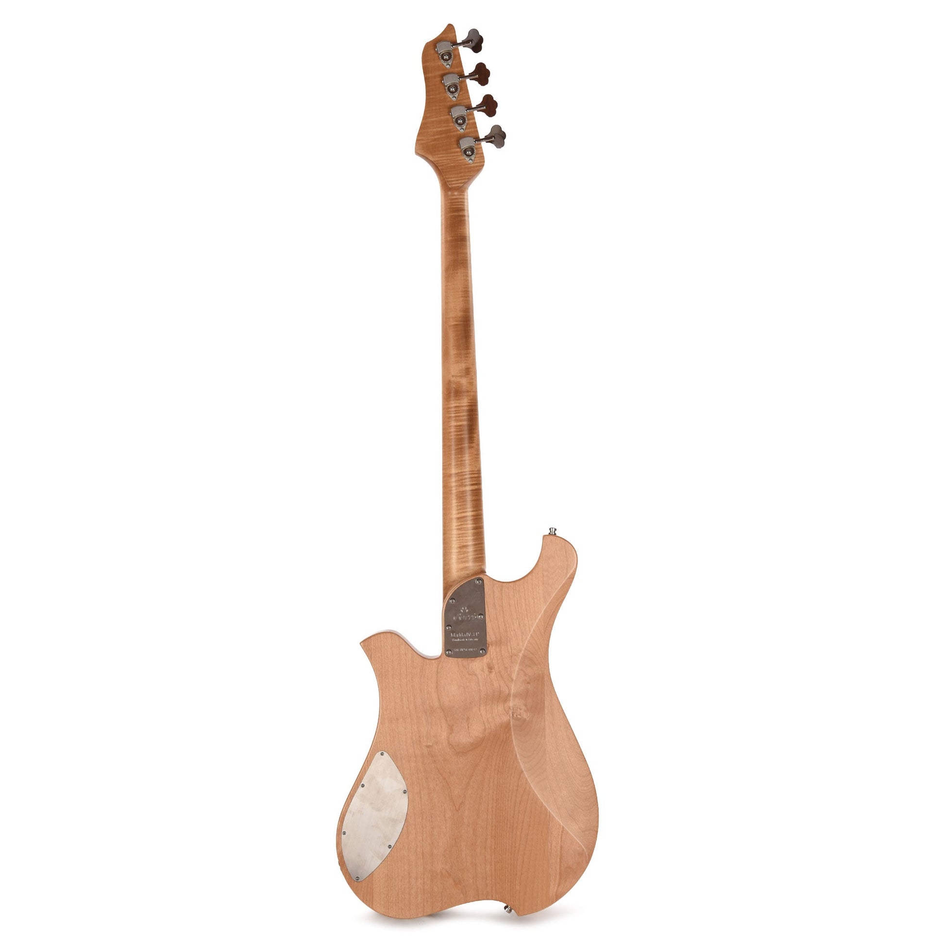 Bacci Marlita 4-String Red Alder Natural w/Alder Woodworm Insert